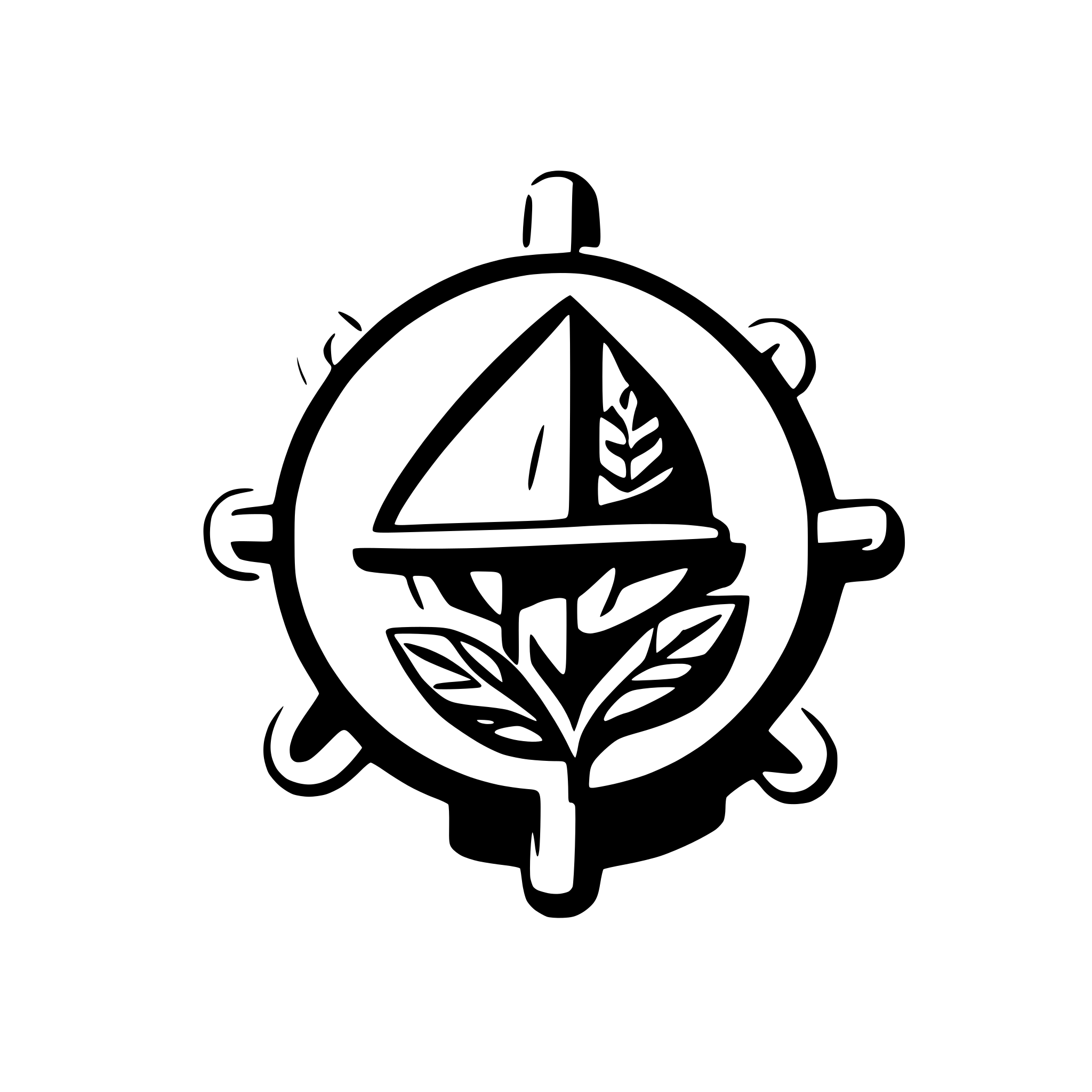 AI-generated SVG of a naval insignia