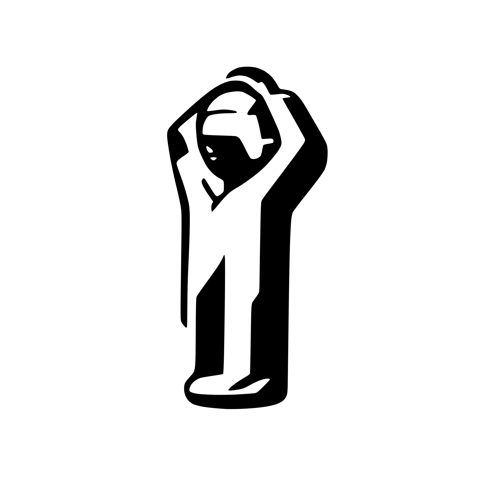 AI-generated SVG of a Create a clean, minimalist SVG of a person performing asit-up in the style of Ionicons. The design should feature smooth, bold outlines with a slightly rounded, modern aesthetic. Use simple shapes to represent the figure laying on their back with arms behind their head, knees up. Focus on clarity and scalability for use as an icon. Ensure the figure is centered and symmetrical, with no background or unnecessary details, and make it suitable for monochrome use