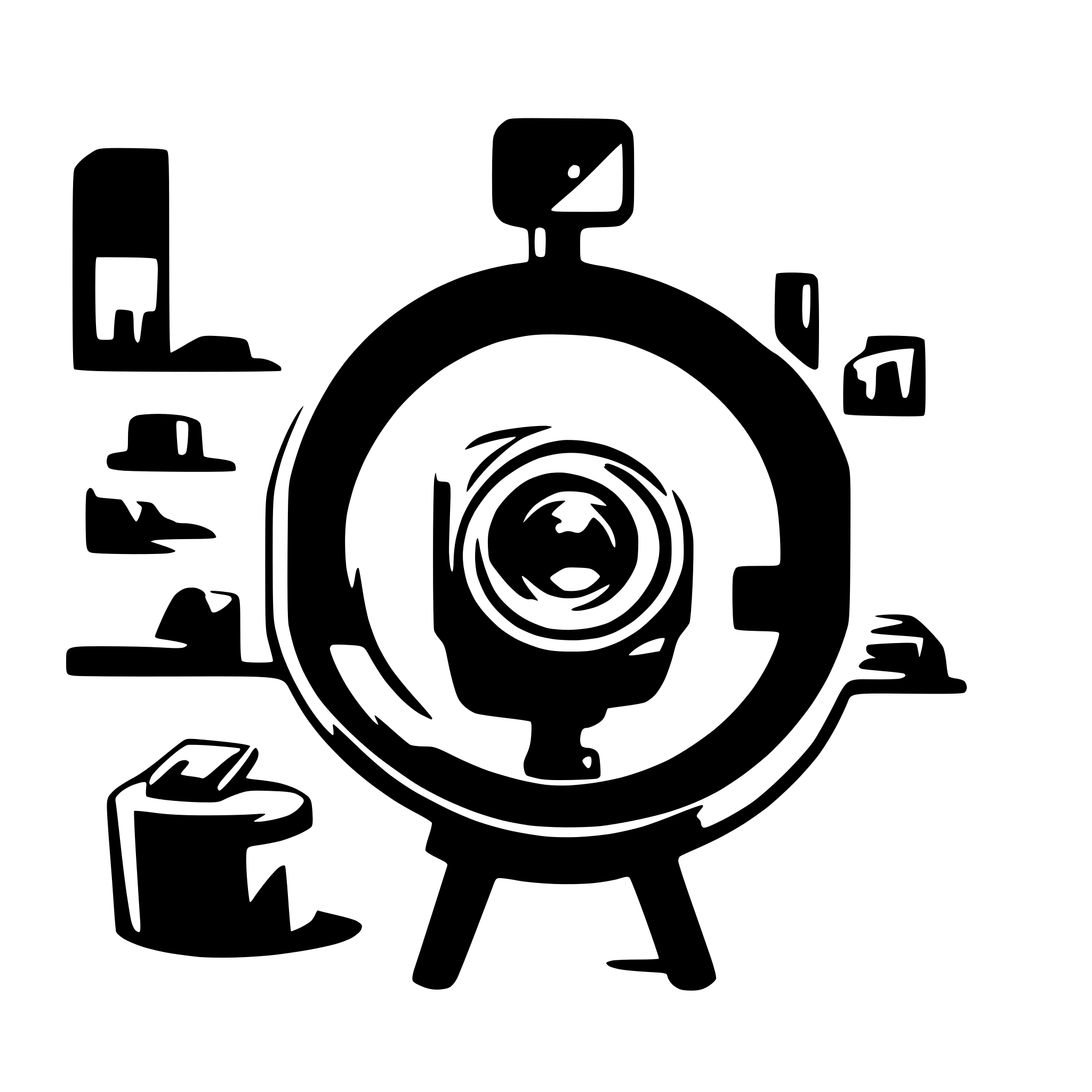 AI-generated SVG of 'videos'