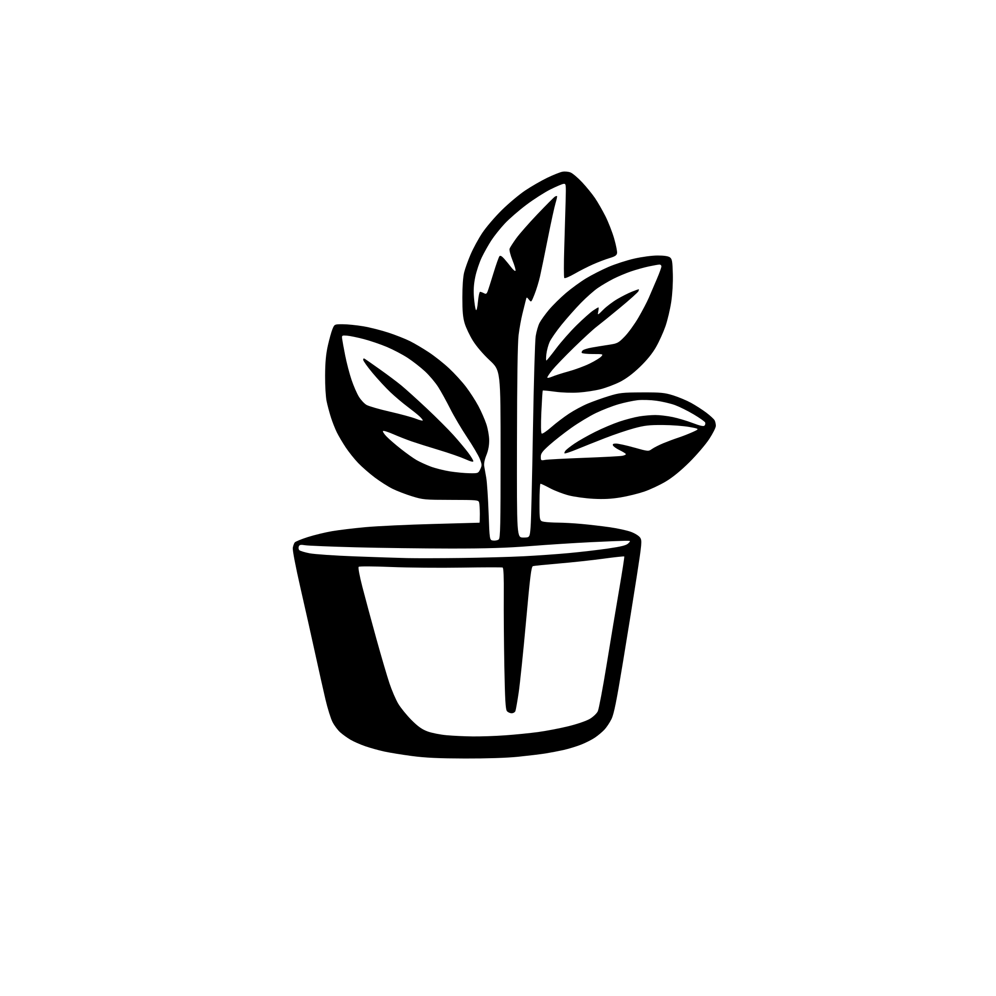 AI-generated SVG of 'plants'