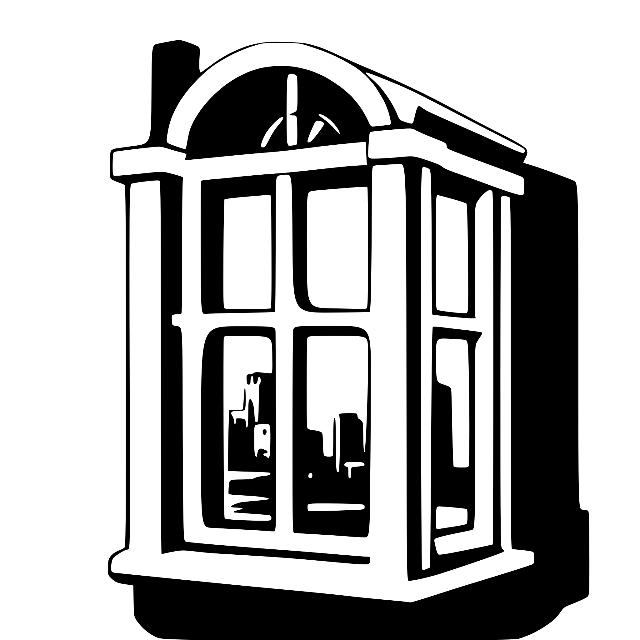 AI-generated SVG of a Architecture Symbol Icons window