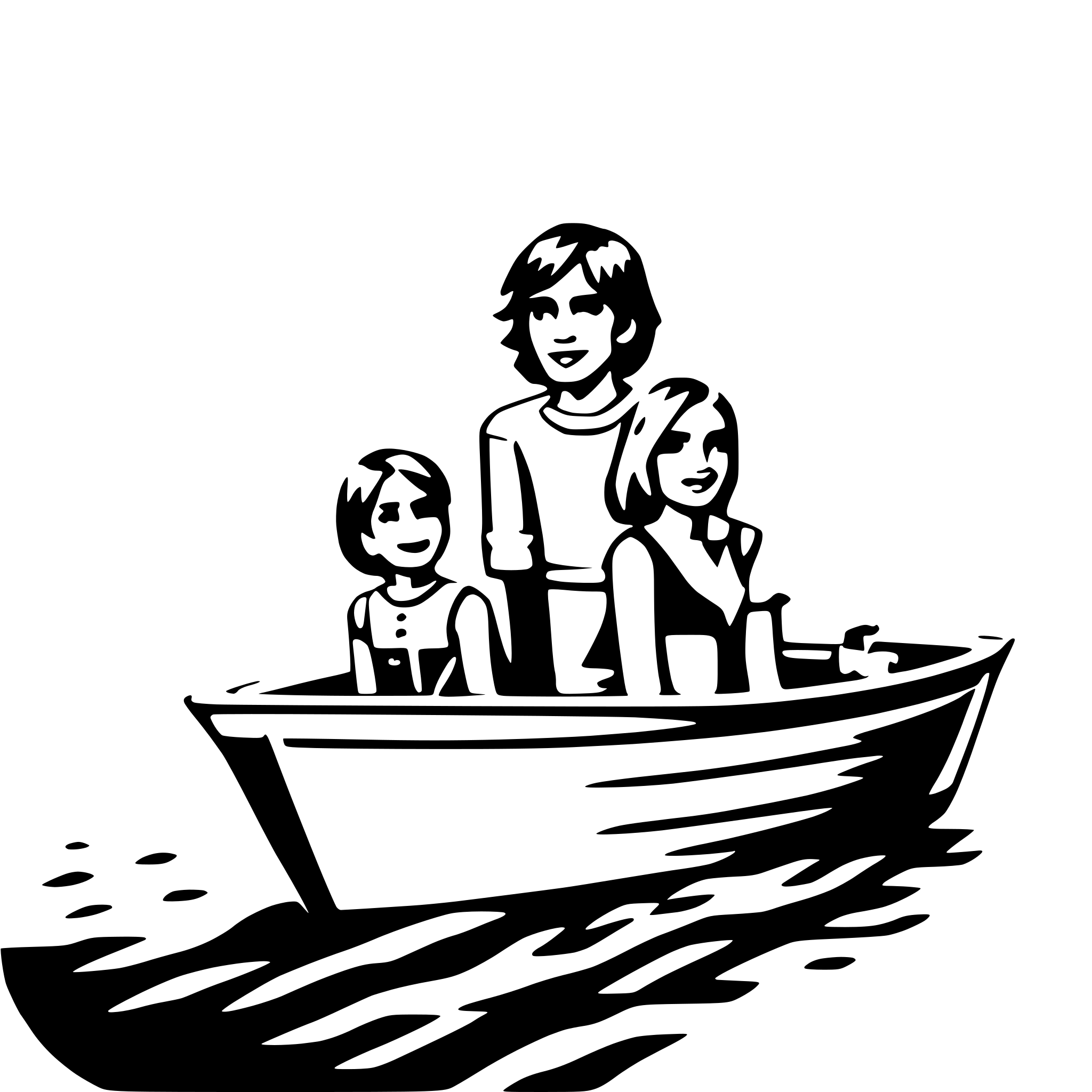 AI-generated SVG of 'couple on a boat'