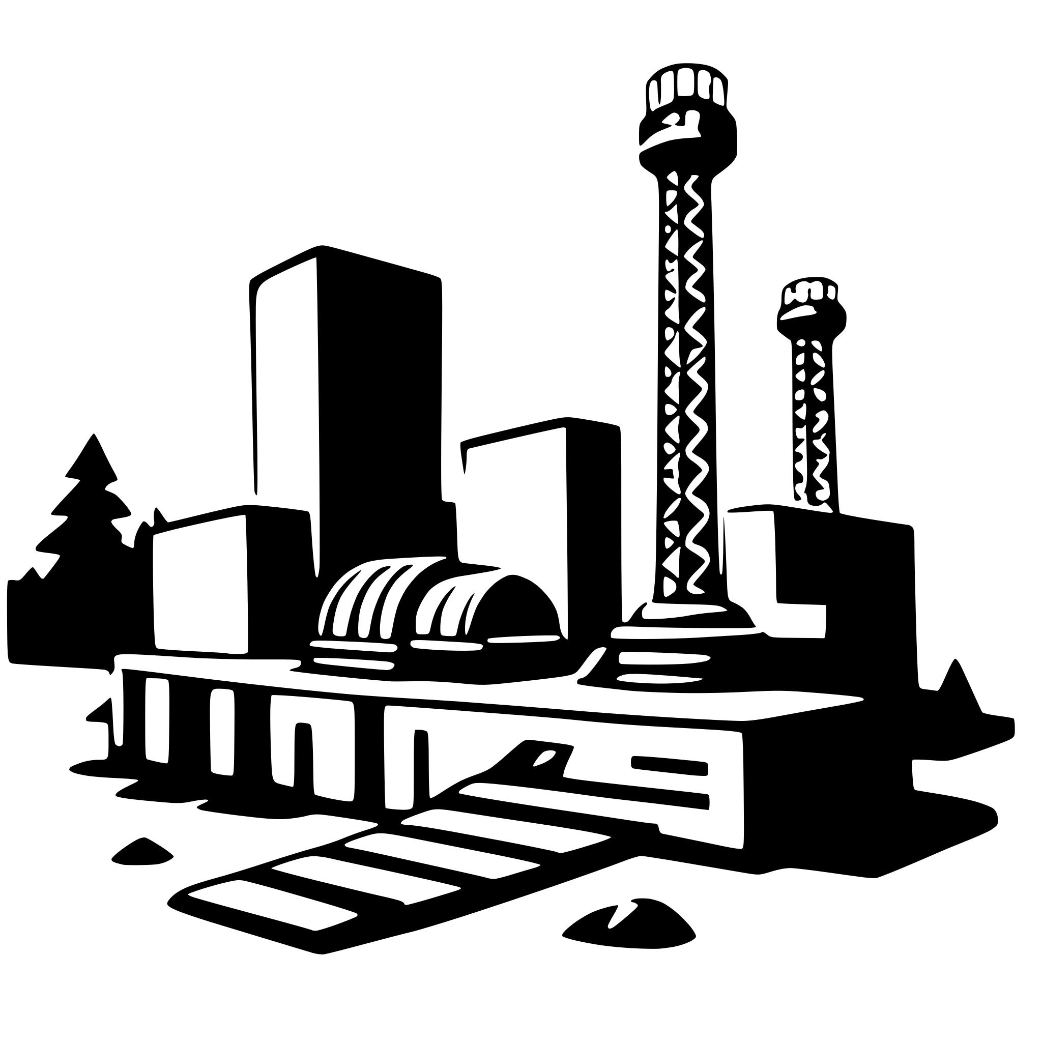 AI-generated SVG of a construction