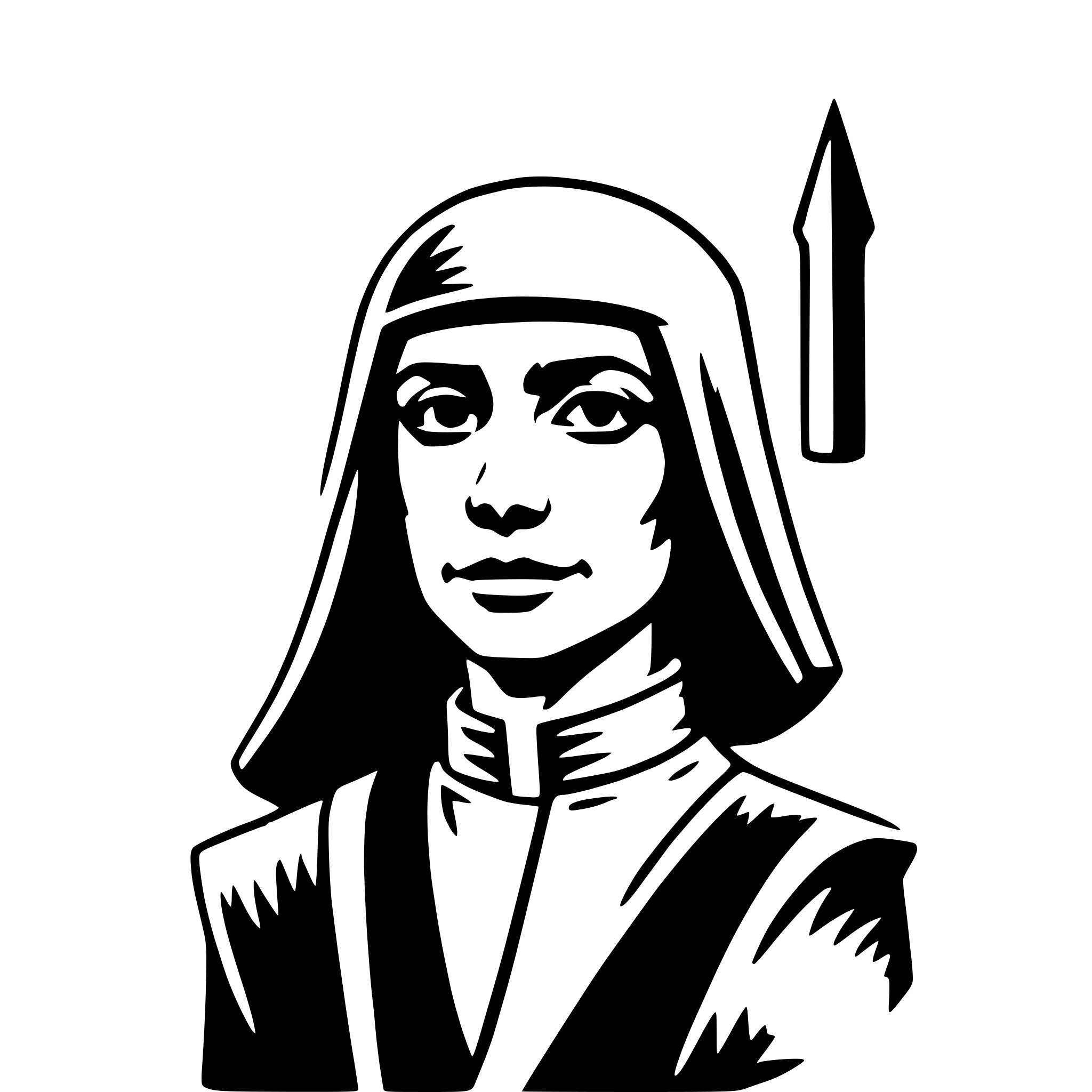 AI-generated SVG of a izanagi