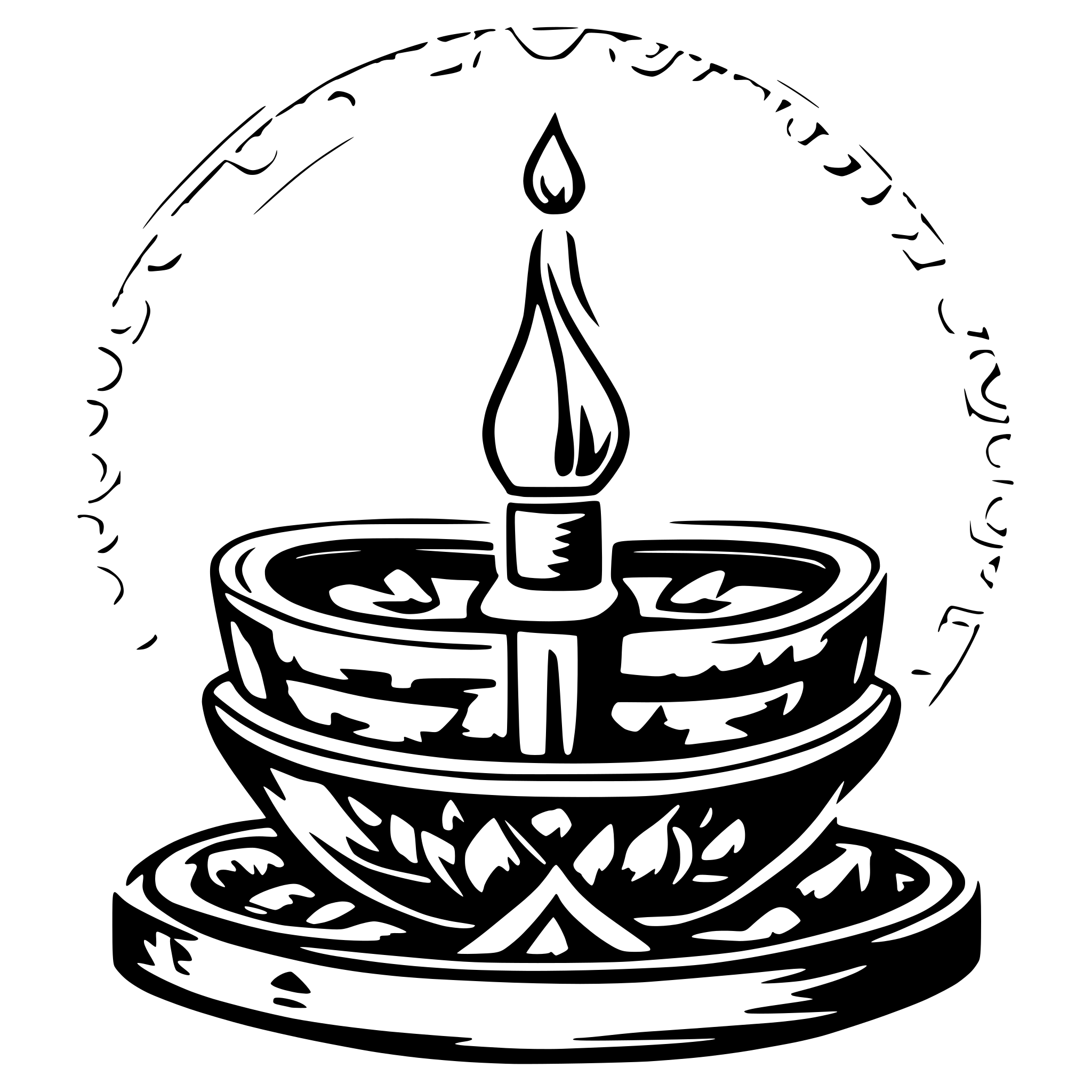 AI-generated SVG of 'Happy diwali'