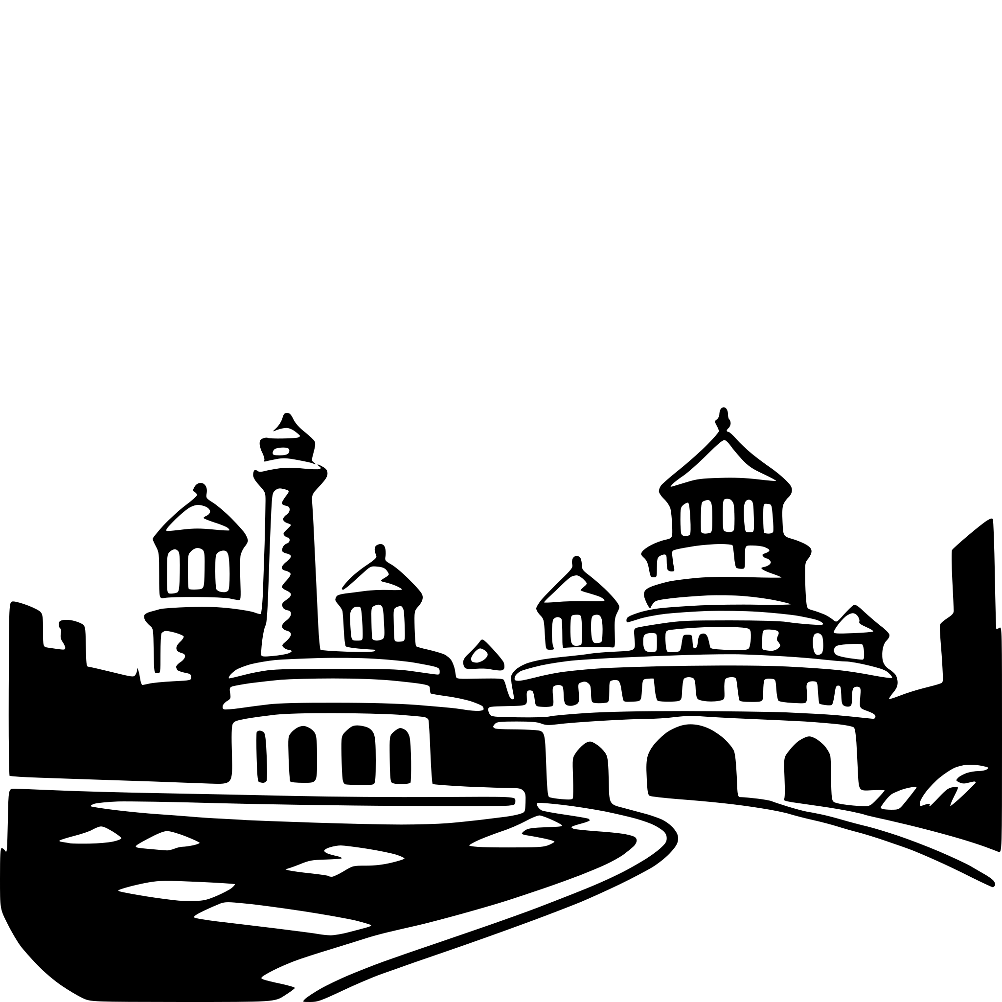 AI-generated SVG of a forbidden city