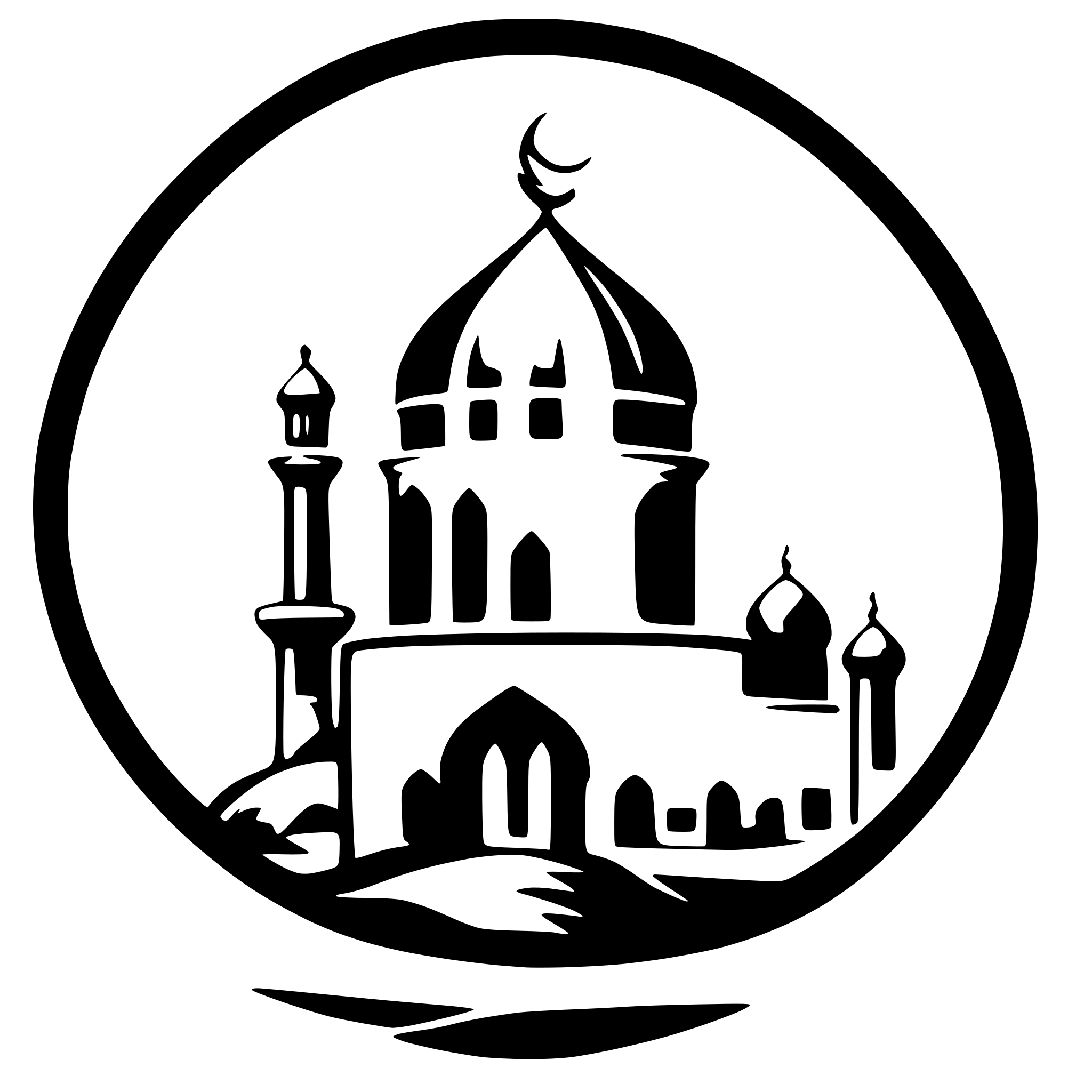 AI-generated SVG of 'islamic'