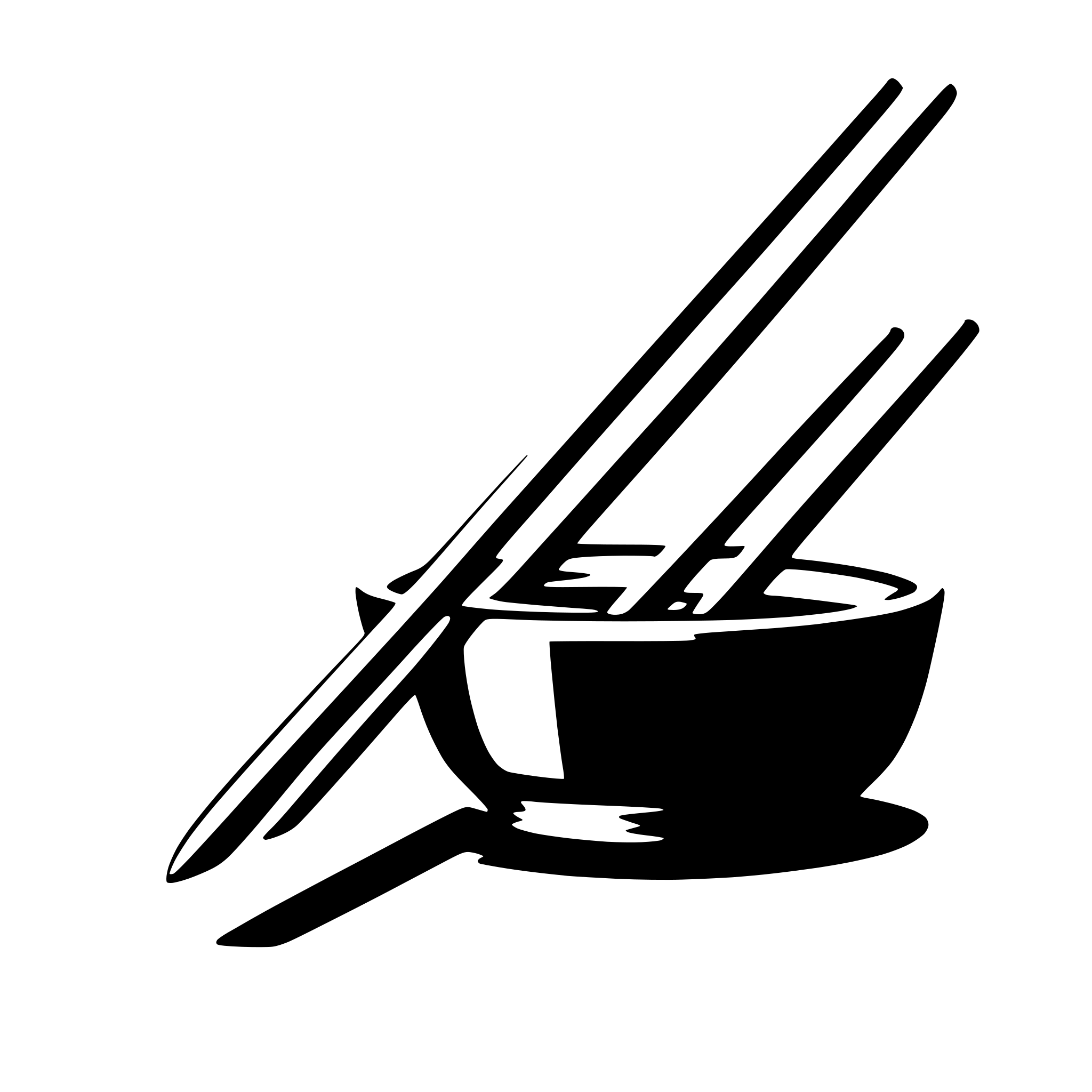 AI-generated SVG of a chopsticks