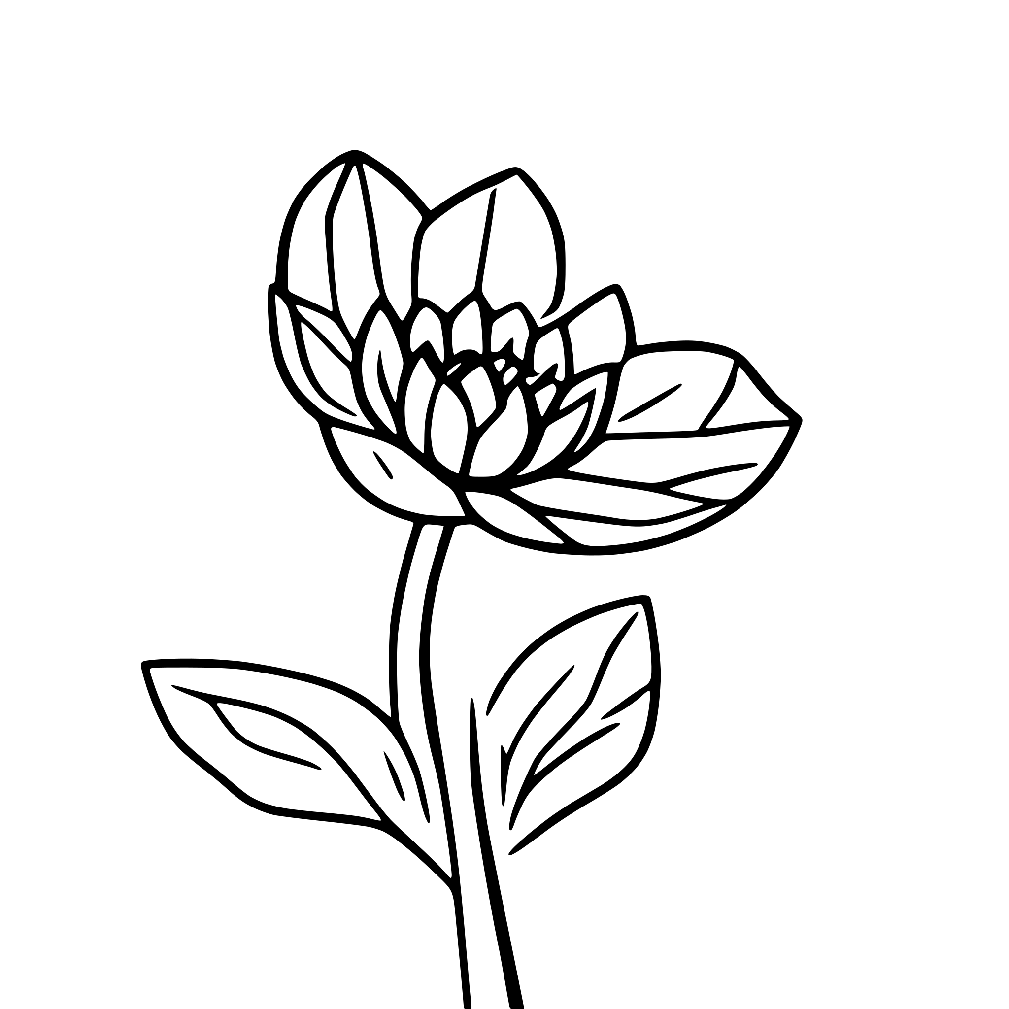 AI-generated SVG of a simple and cute rounded sunflower petals, close-up