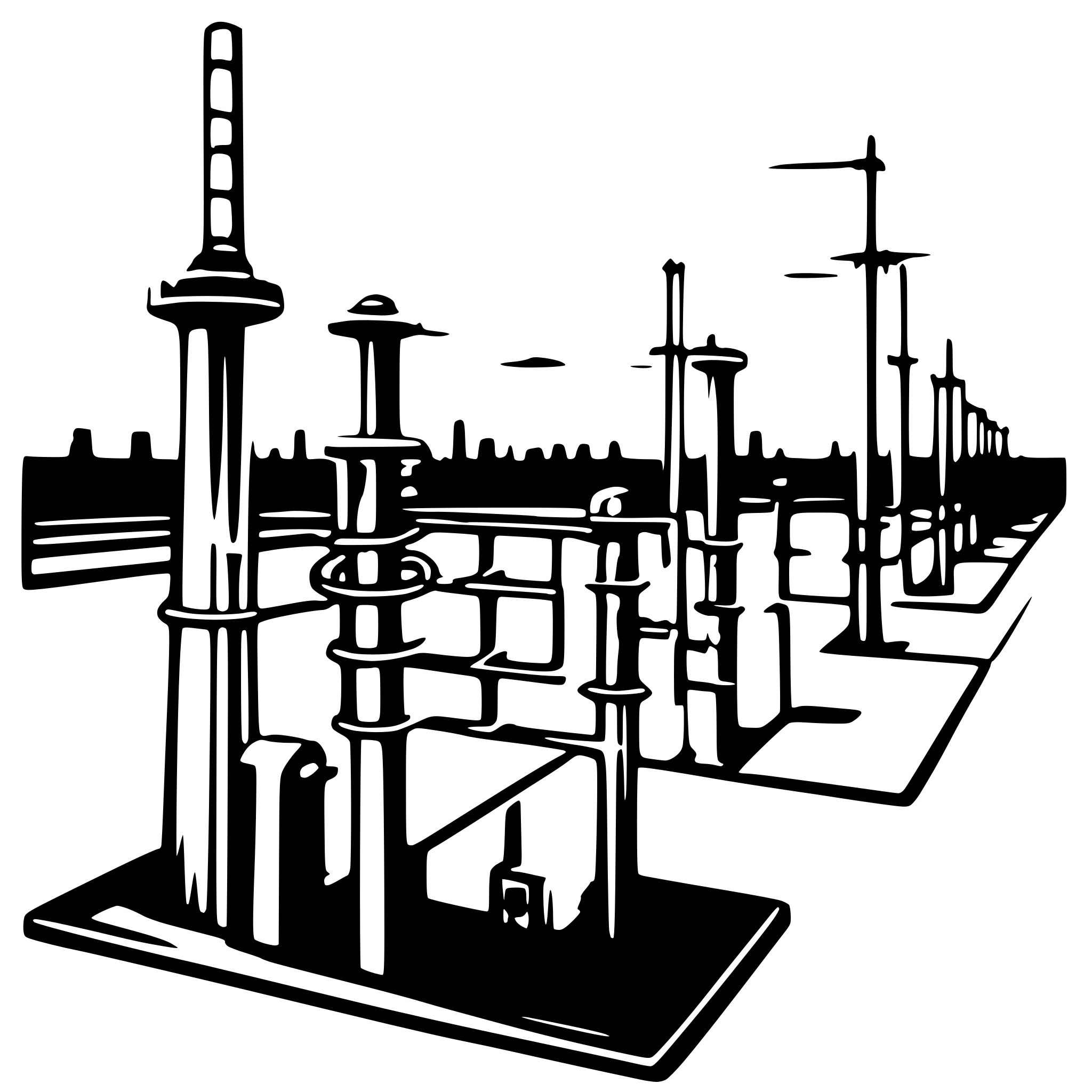 AI-generated SVG of a electrical grid connection