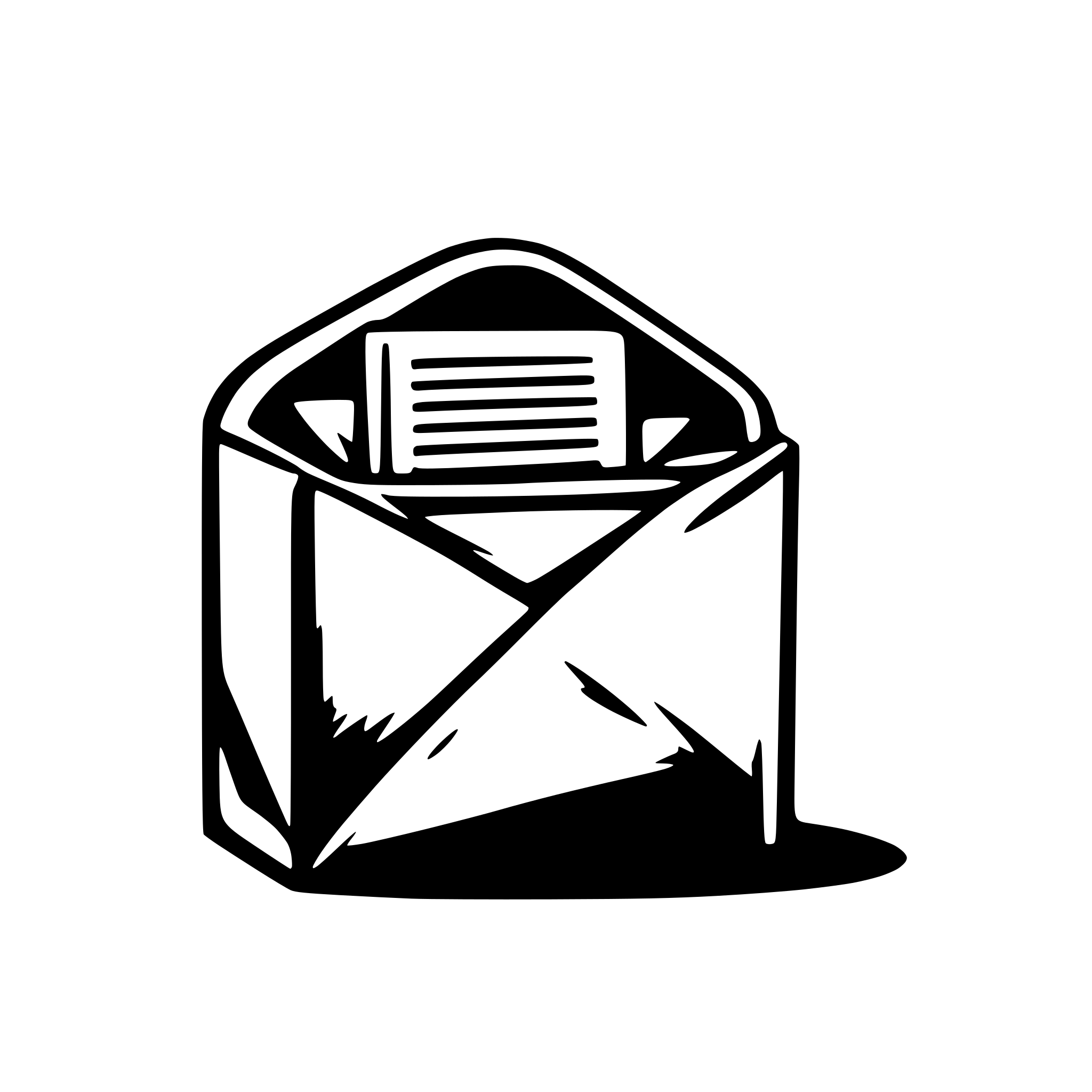 AI-generated SVG of 'Graiet e-mail'