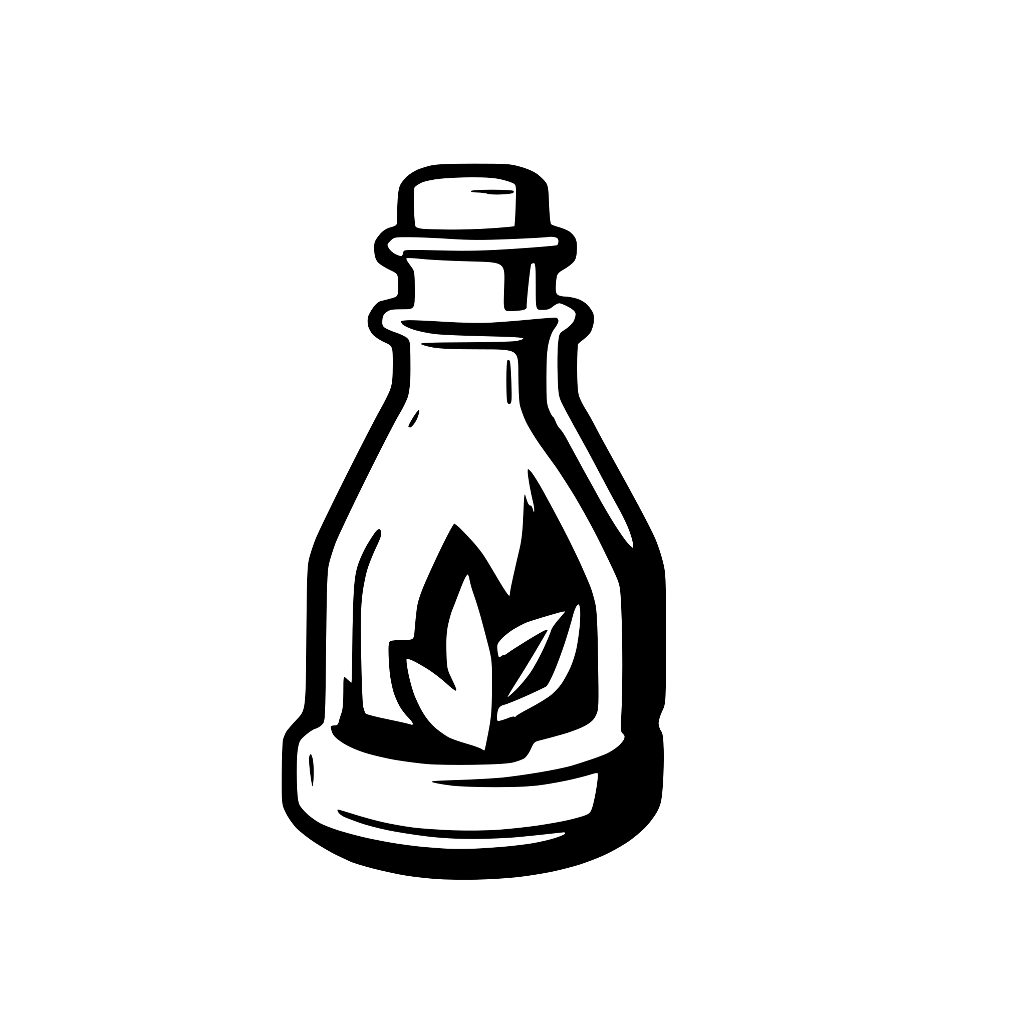 AI-generated SVG of a potion bottle