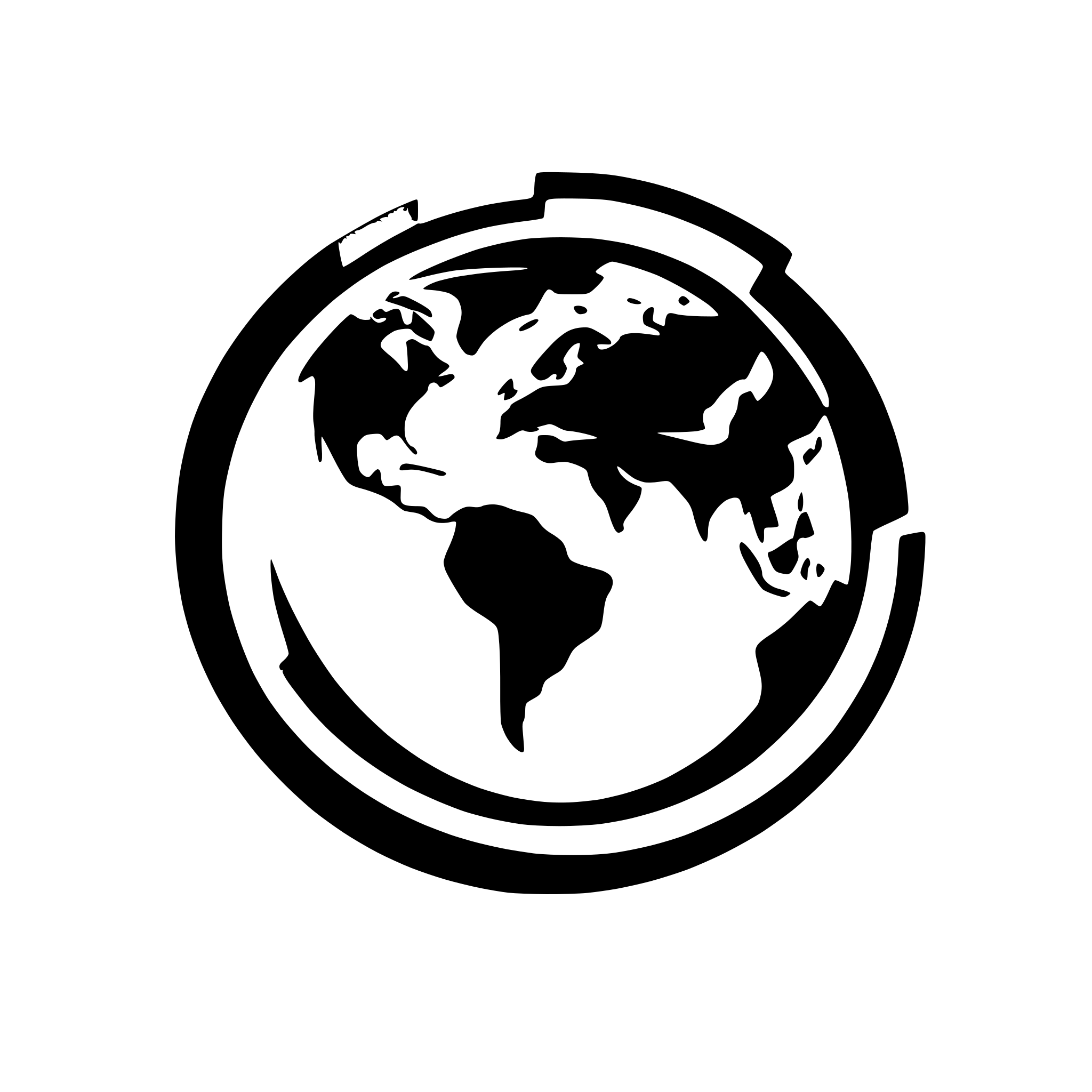 AI-generated SVG of a "Minimalist professional icon representing Global Mobility Management.  Central element: A stylized Earth globe with abstract, interconnected white lines symbolizing continents.  Dynamic elements: Two thin, curved arrows in gradient colors (blue to orange) encircling the globe, suggesting bidirectional movement.  Human-centric focus: A neutral, simplified human silhouette (dark gray) at the center, connected to the globe and arrows.  Network integration: Semi-transparent glowing lines linking ke