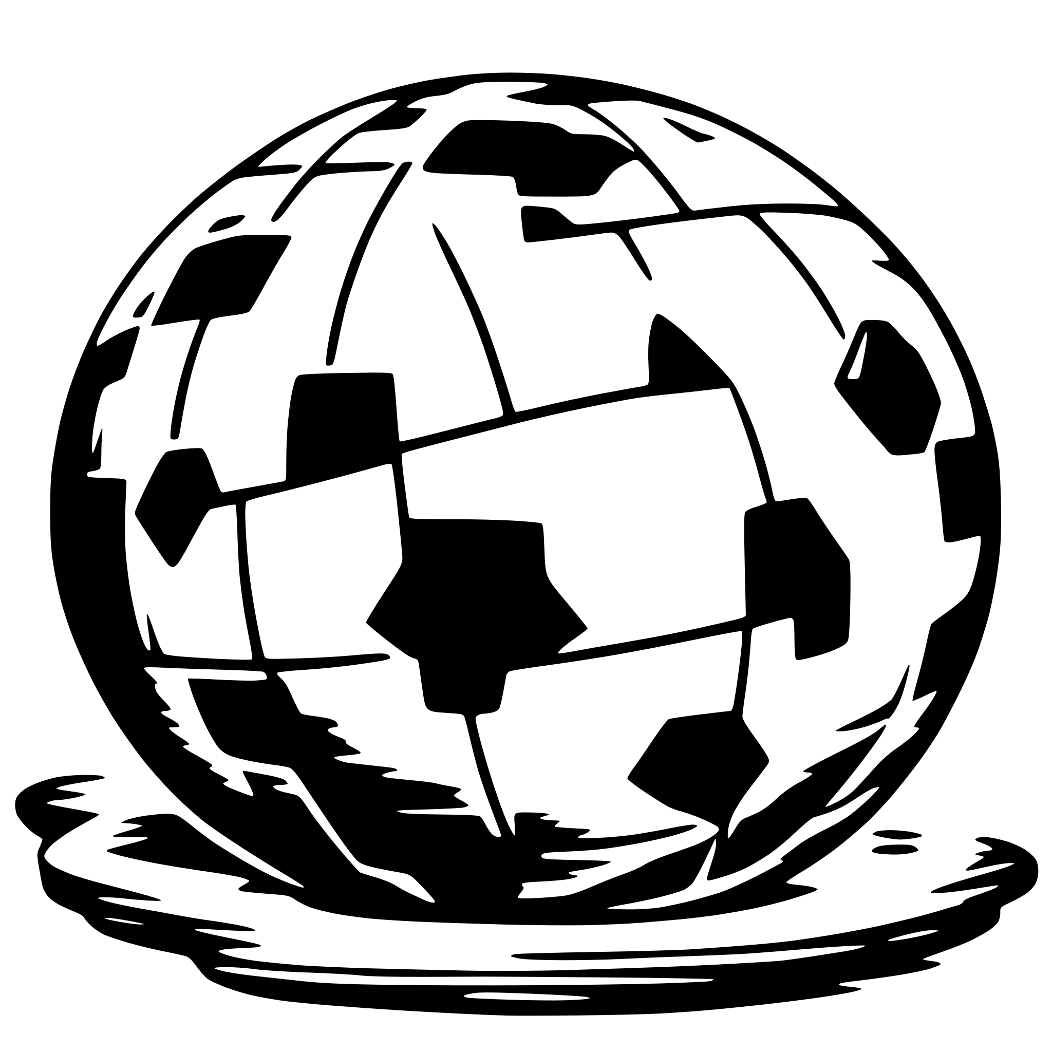 AI-generated SVG of a Eine weltkugel mit den kontinenten