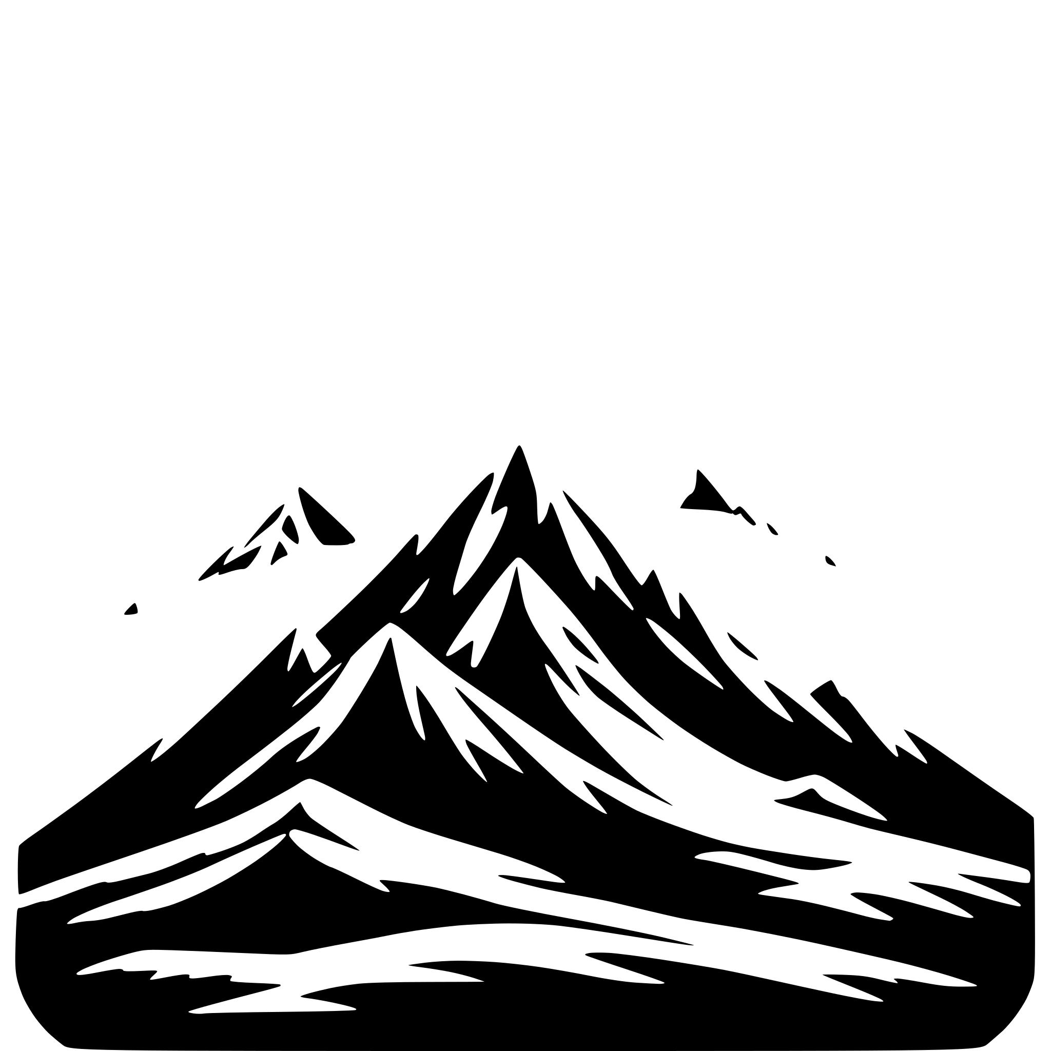 AI-generated SVG of a i need a minimalistic siluette of a mountain range that can be seen on the horizont. The range should contain at least 5 mountains next to each other in a horizontal arrangement AI-generated SVG of a i need a minimalistic siluette of a mountain range that can be seen on the horizont. The range should contain at least 5 mountains next to each other in a horizontal arrangement