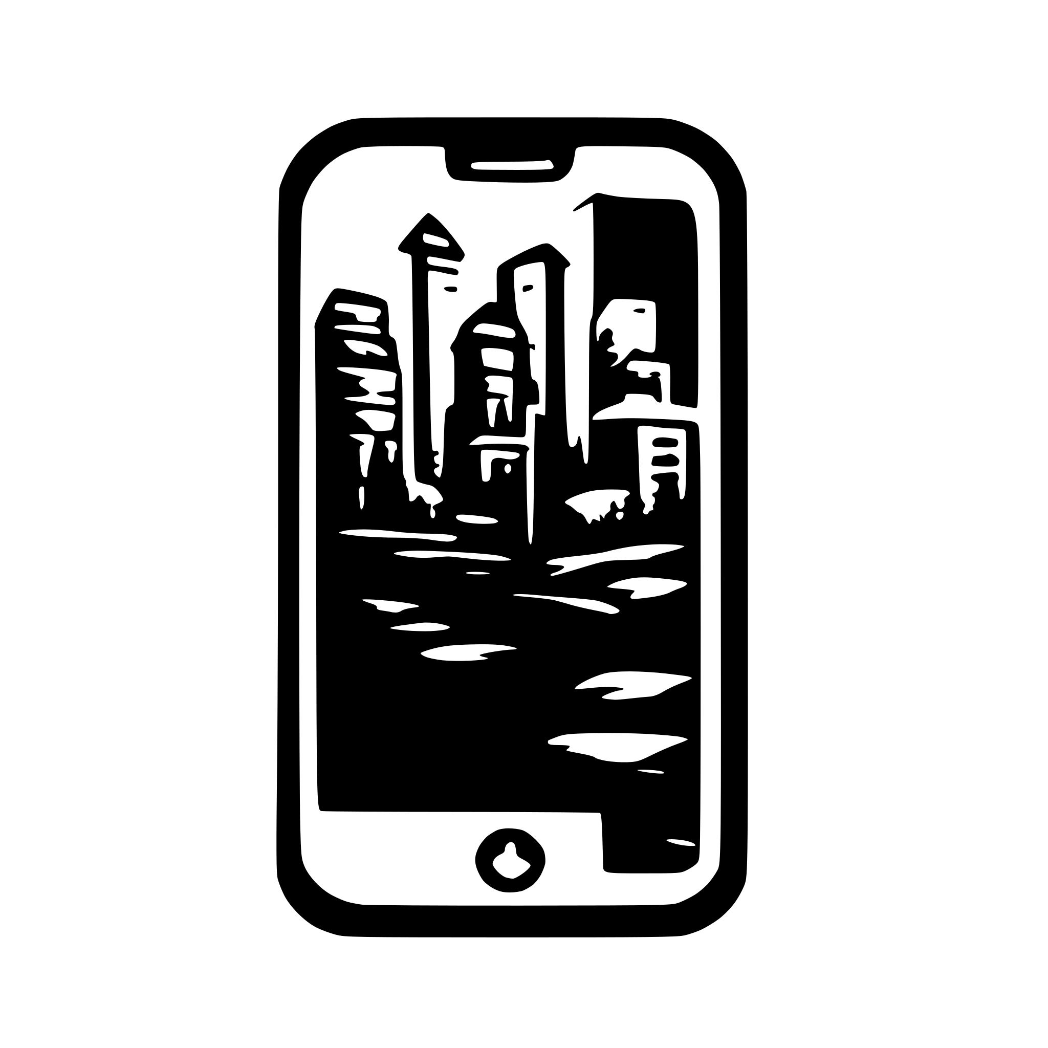 AI-generated SVG of 'iphone screen multi tabbed view'