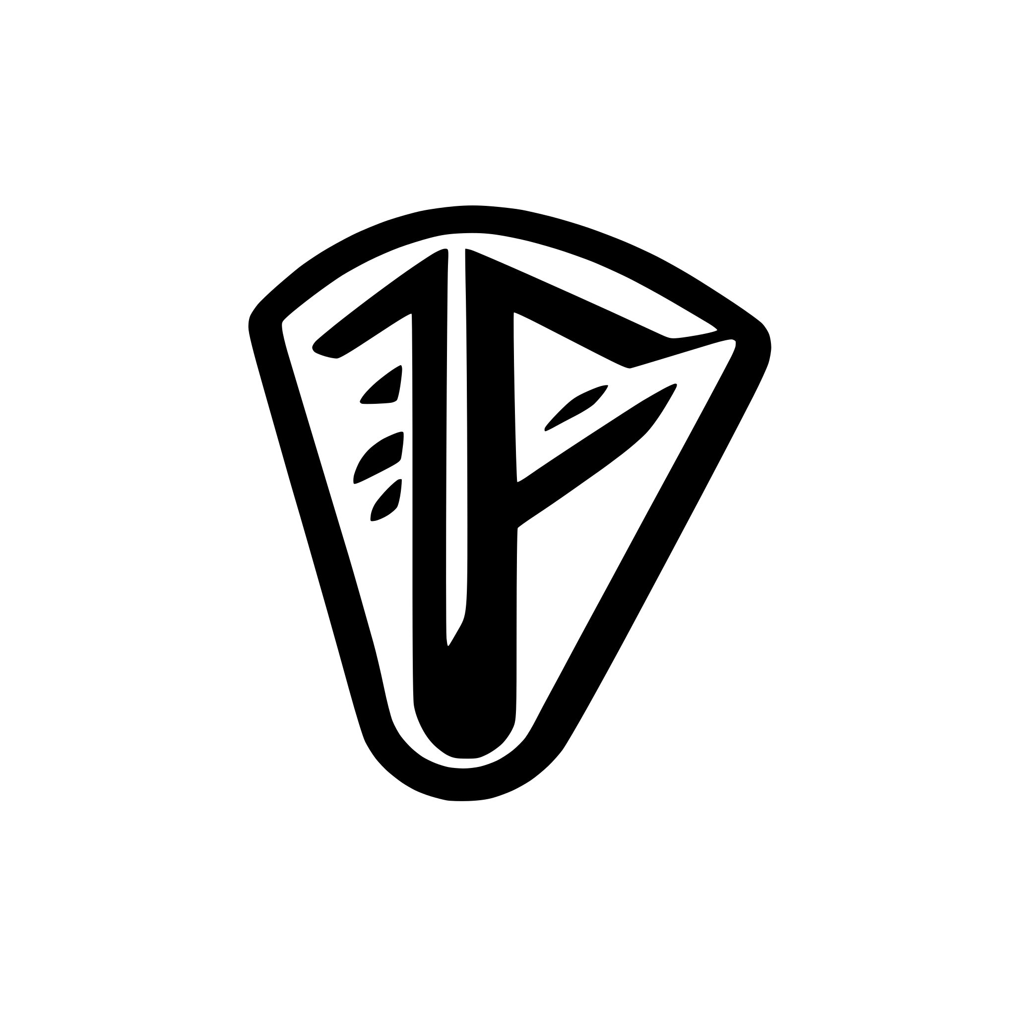 AI-generated SVG of a T,  F