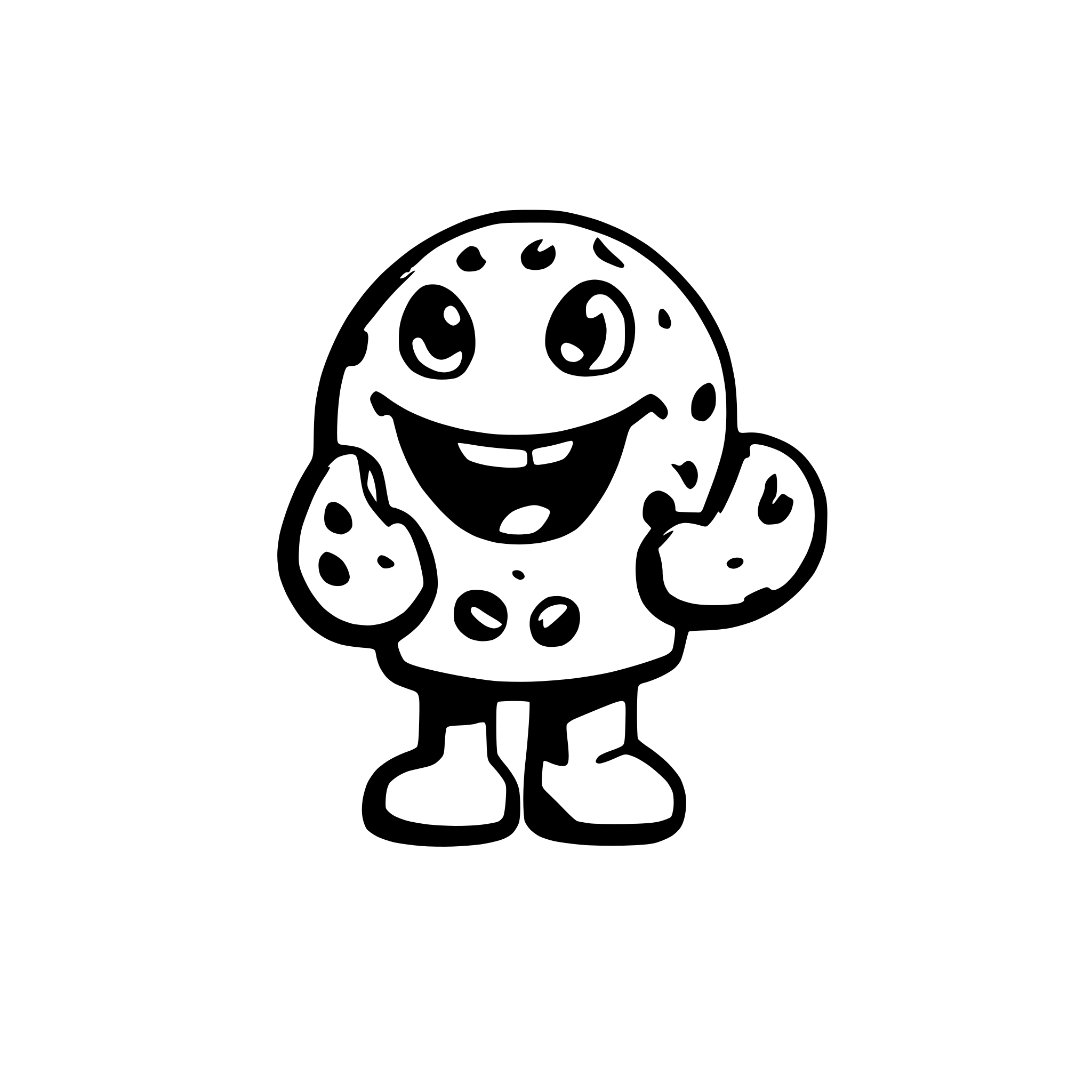 AI-generated SVG of 'Cookie Monster'