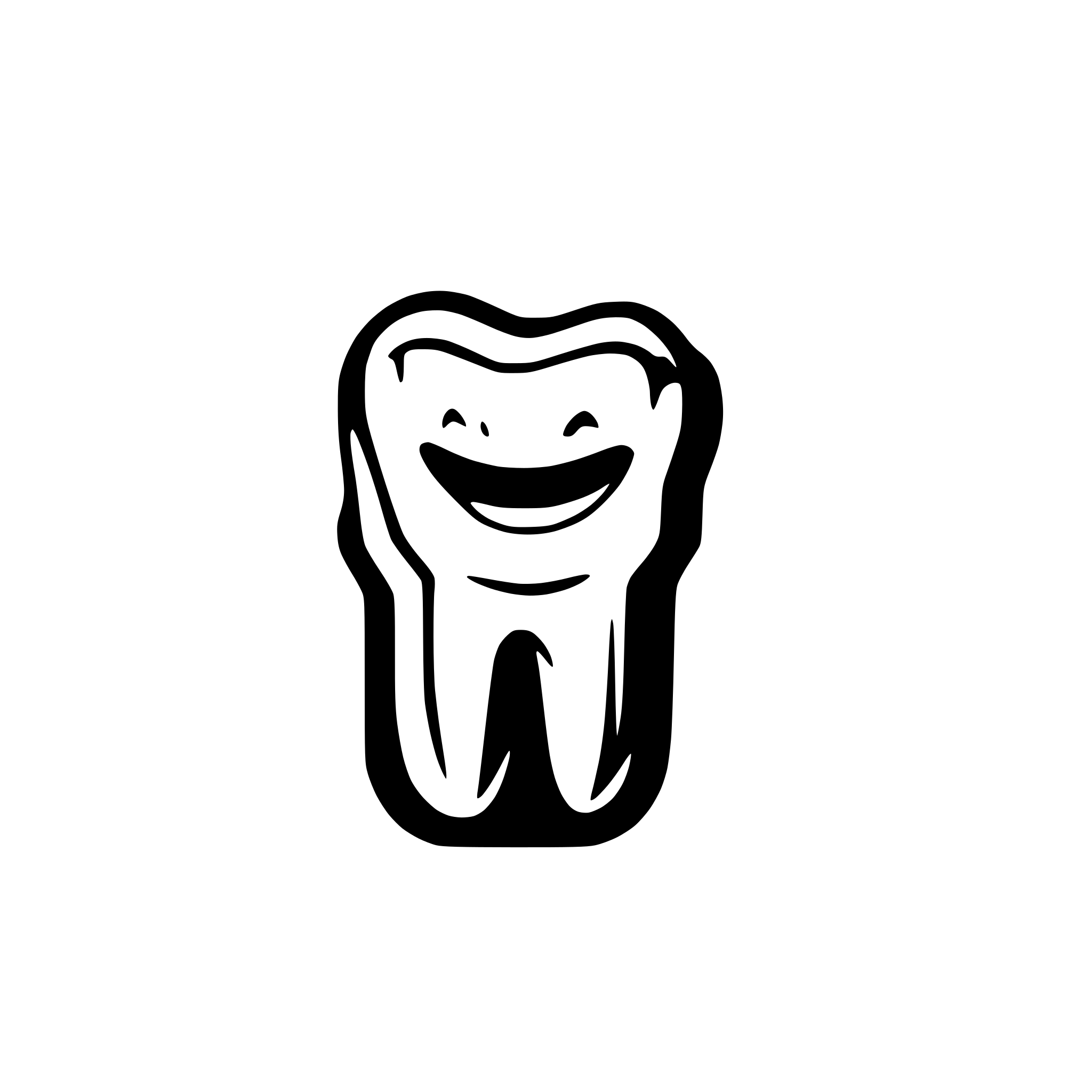 AI-generated SVG of 'Dental tooth professional Logo Design'