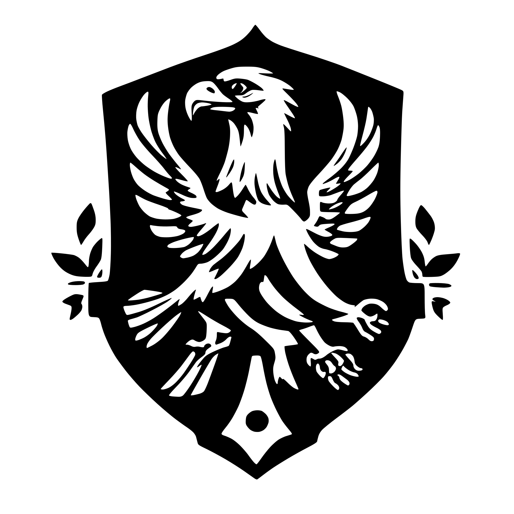 AI-generated SVG of a doppeladler wappen