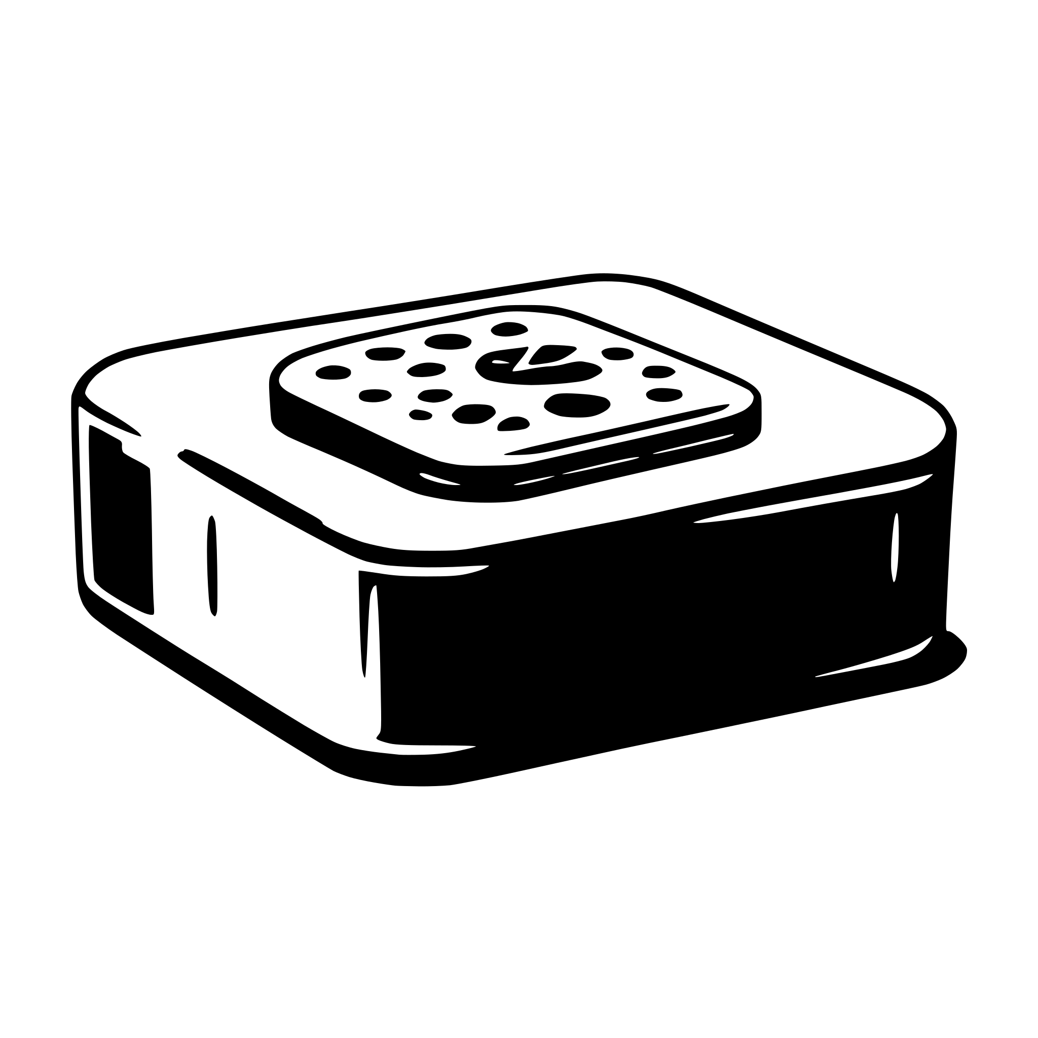 AI-generated SVG of a bar soap