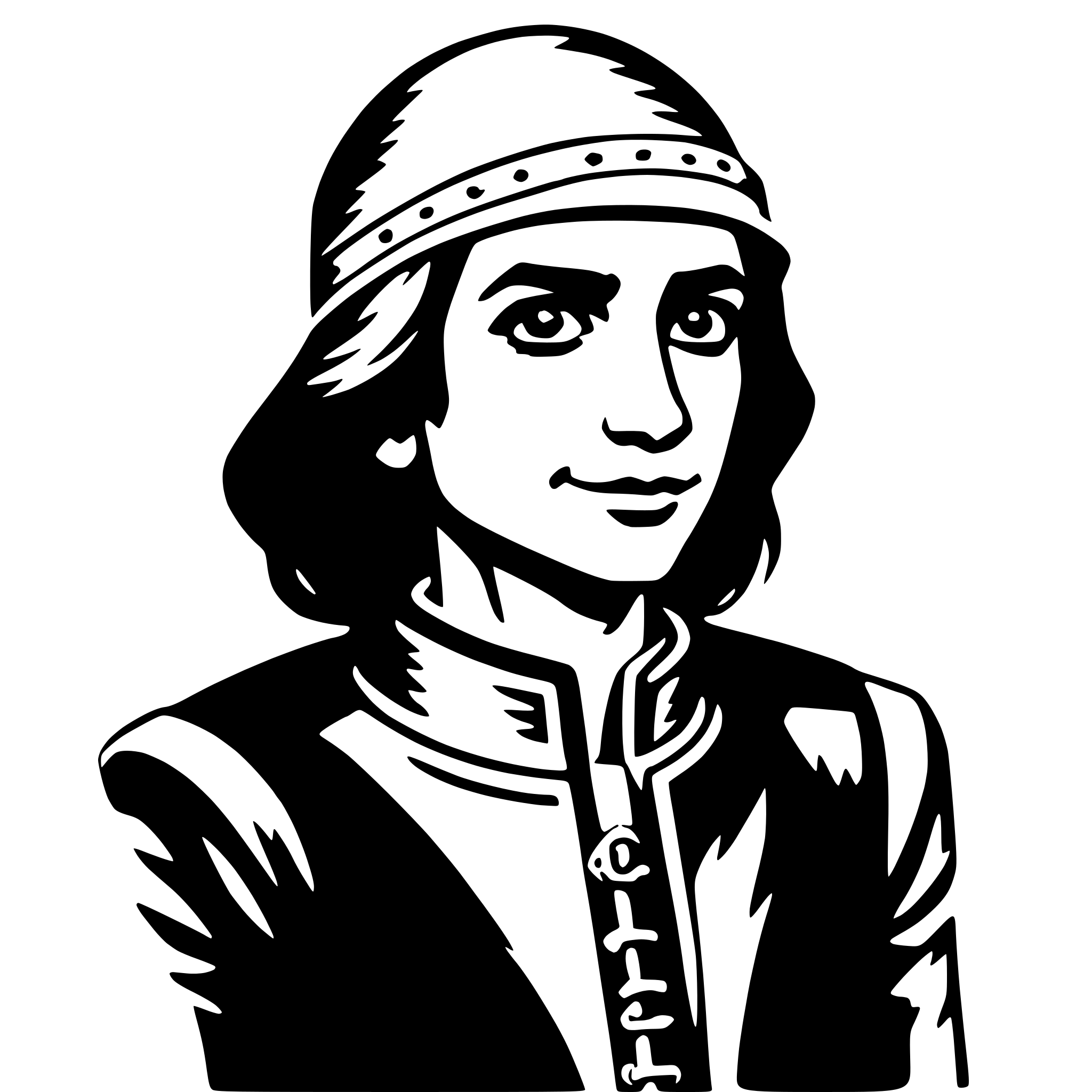 AI-generated SVG of 'elf'