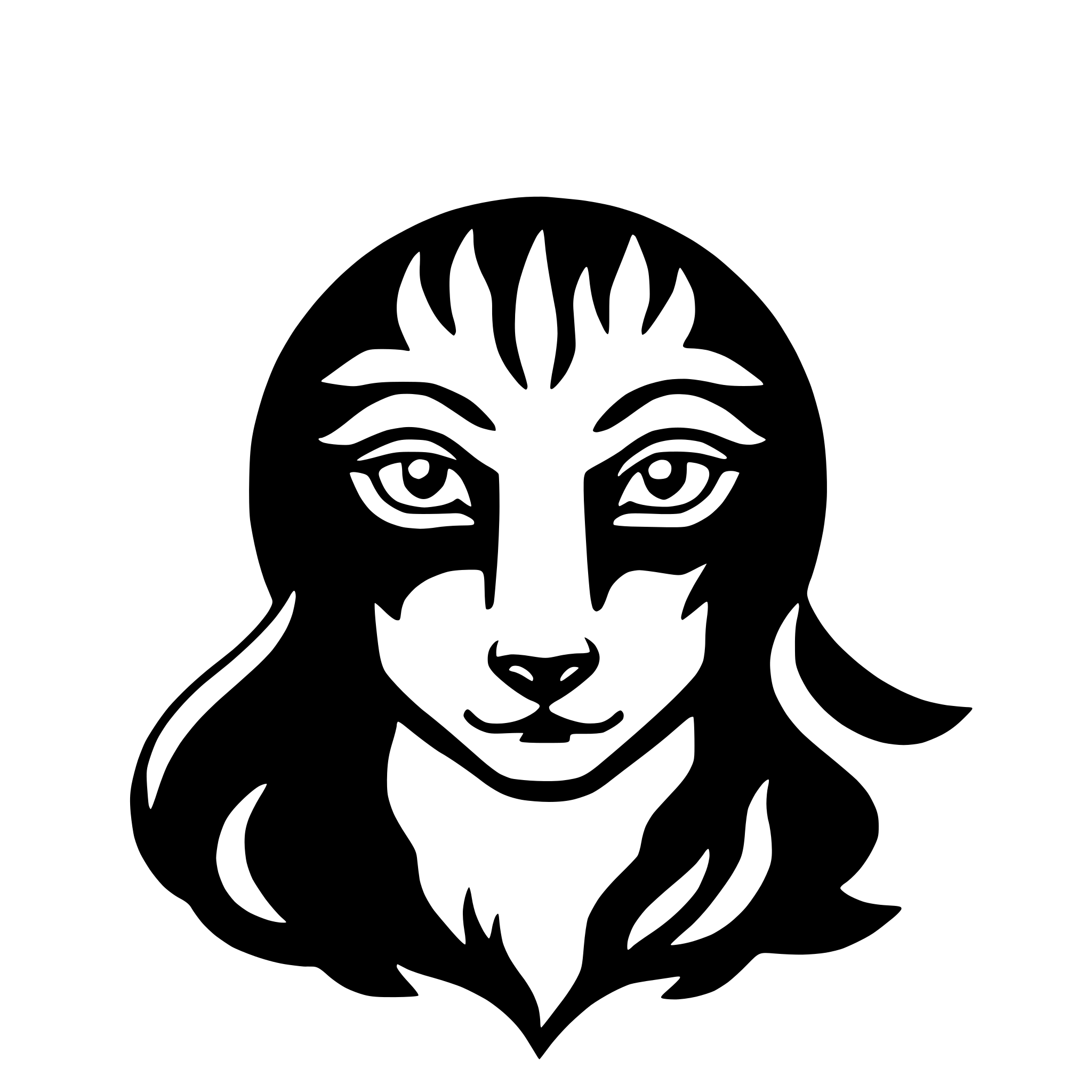 AI-generated SVG of a amaterasu