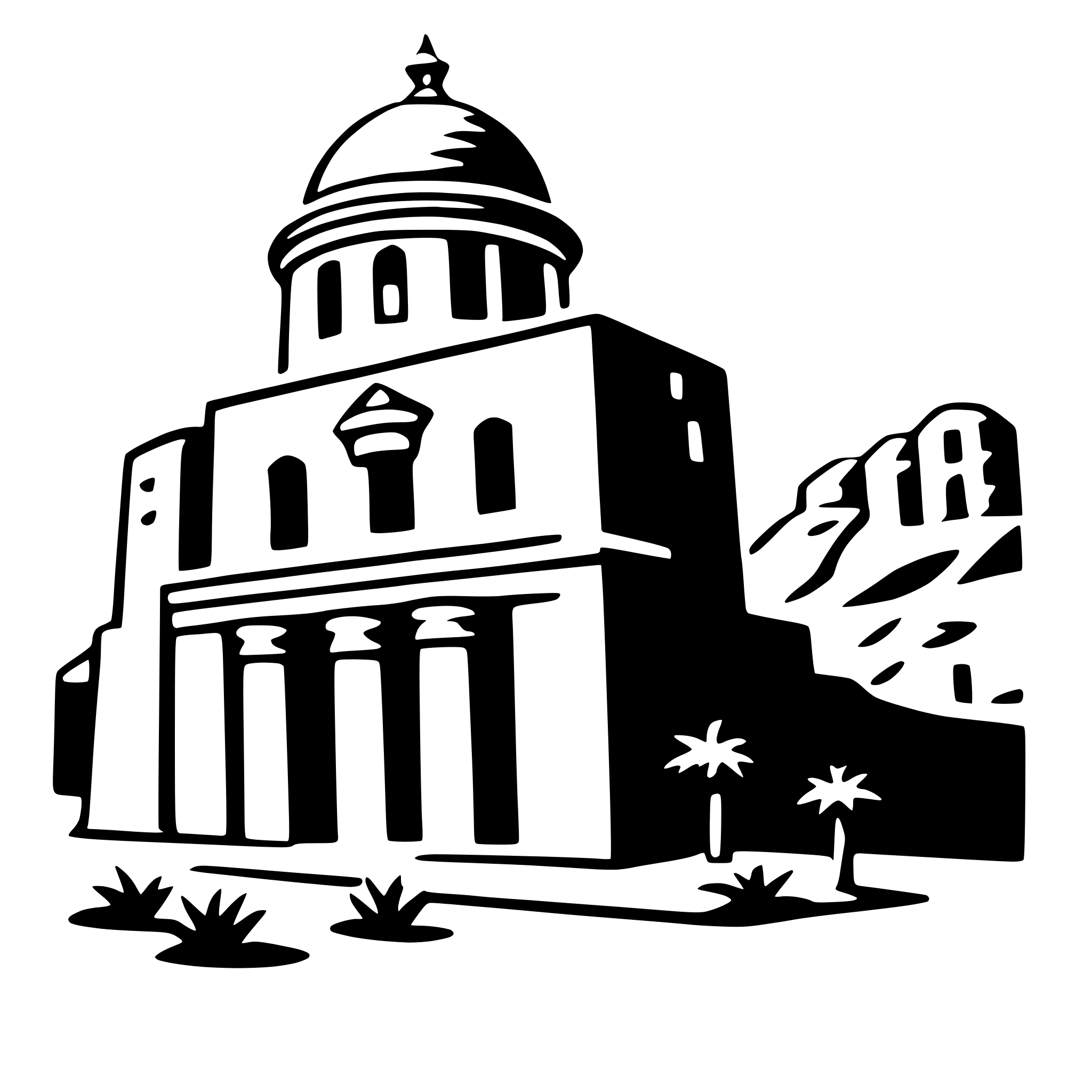 AI-generated SVG of a petra
