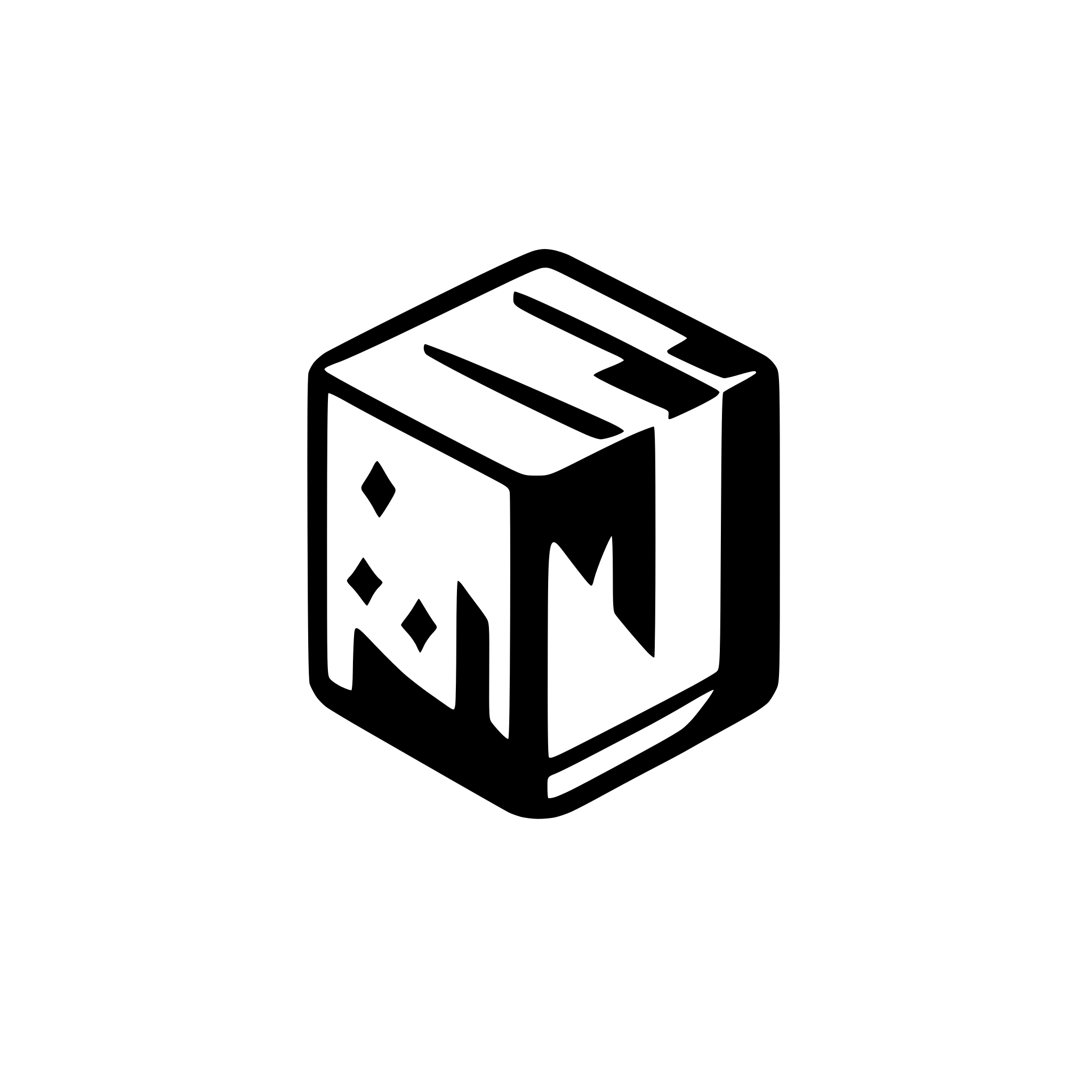 AI-generated SVG of 'square with shapes'