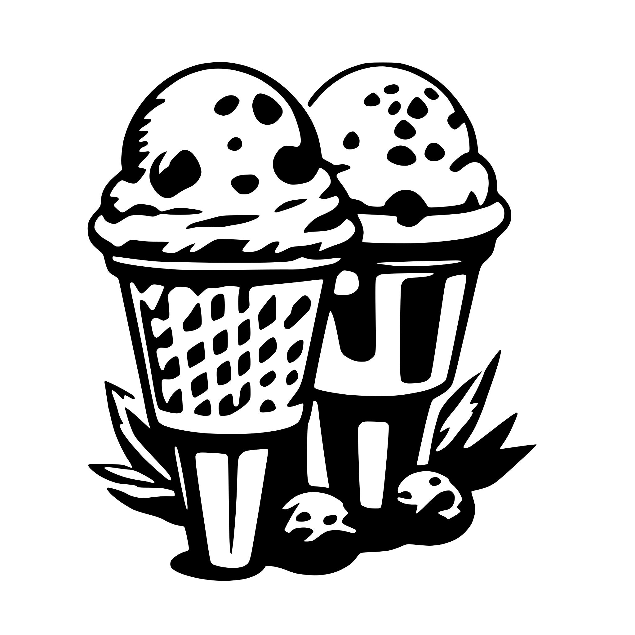 AI-generated SVG of a ice cream