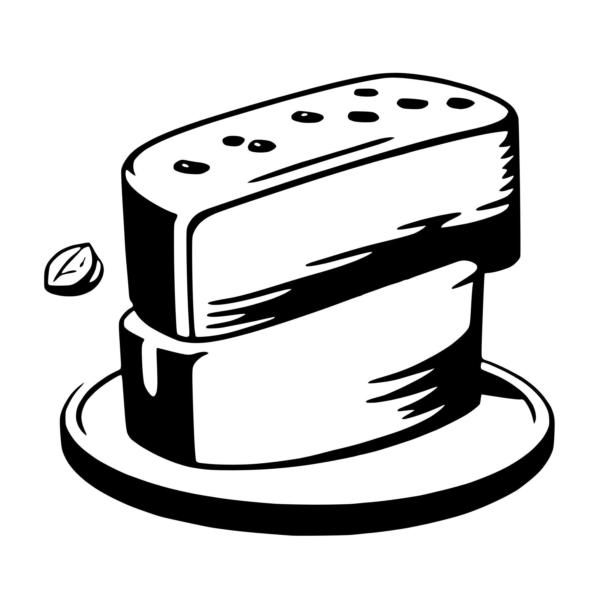 AI-generated SVG of a butter