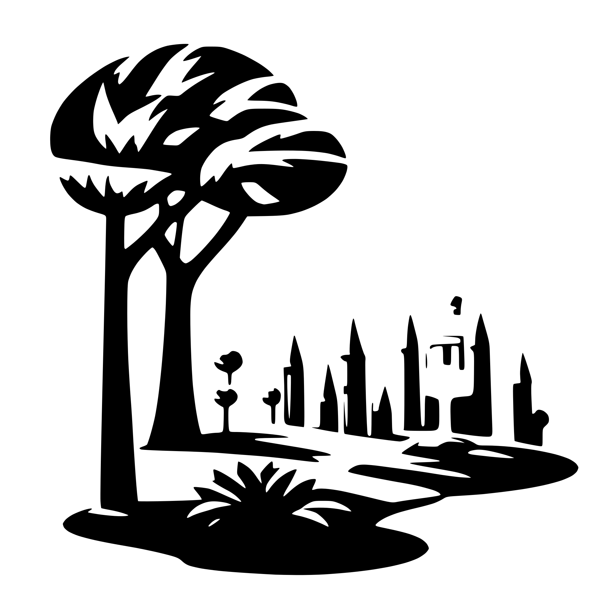 AI-generated SVG of 'بقايا شعر بشري'