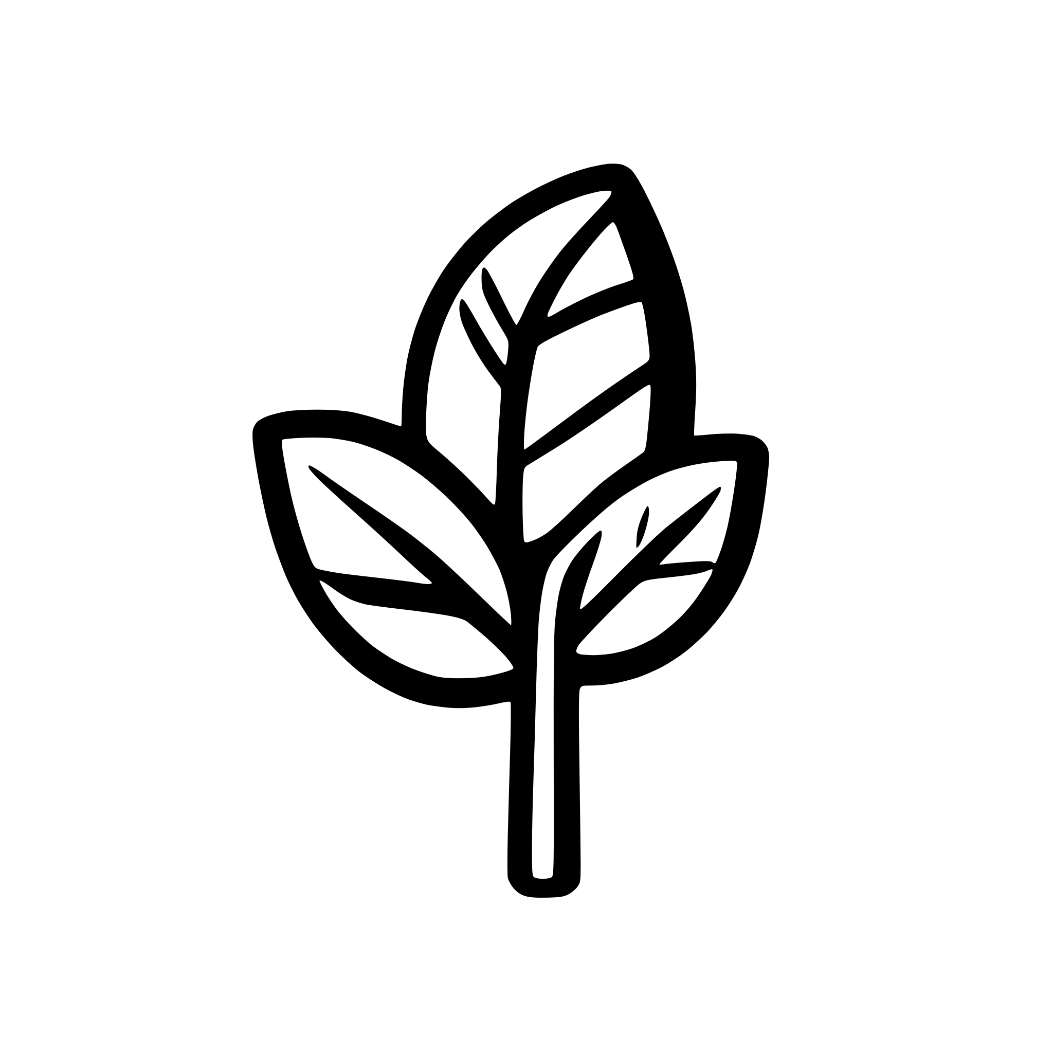 AI-generated SVG of a berry on stem icon, line art only, no fill, thick outline, flat vector style, suitable for 16x16 pixels