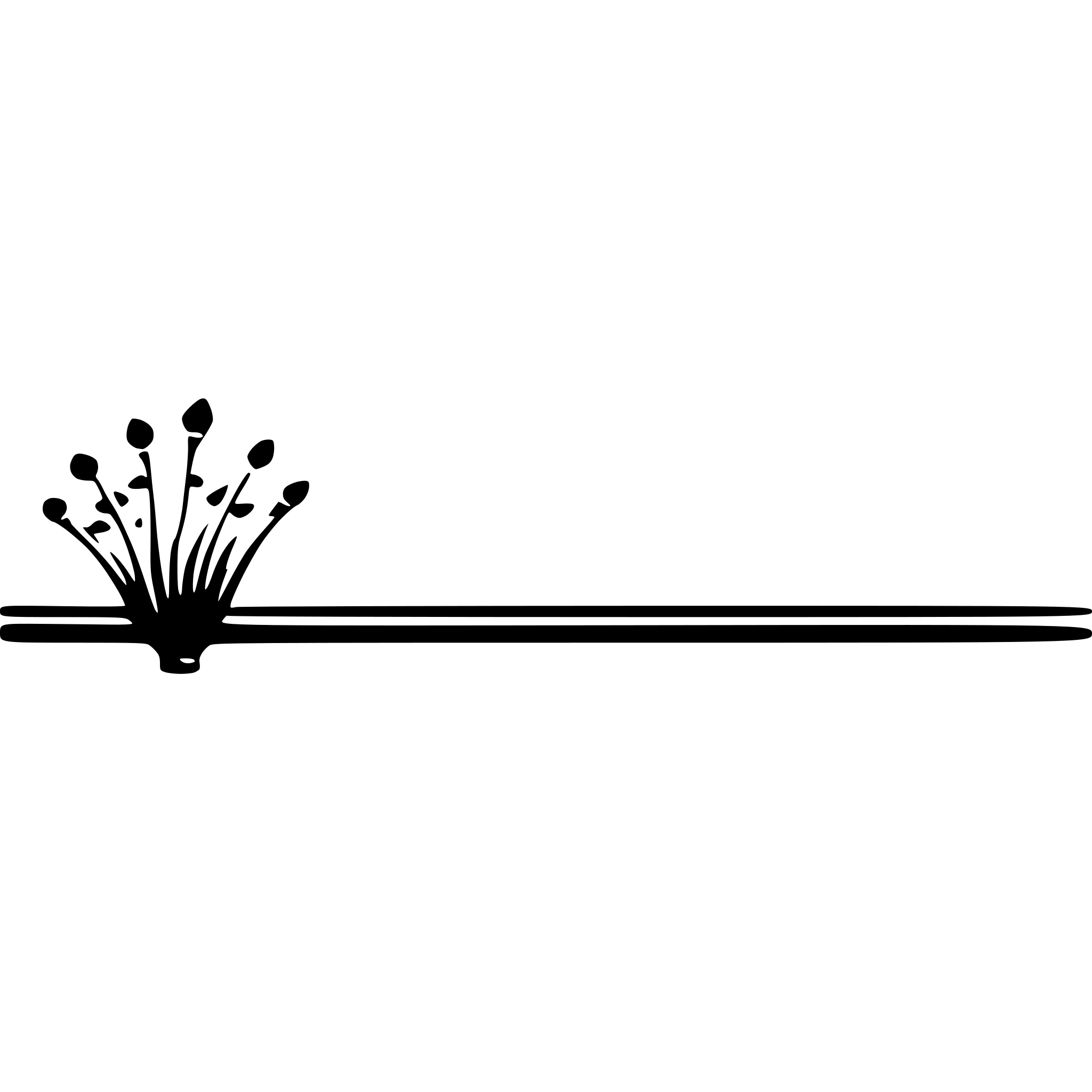 AI-generated SVG of a rolse floral divider header