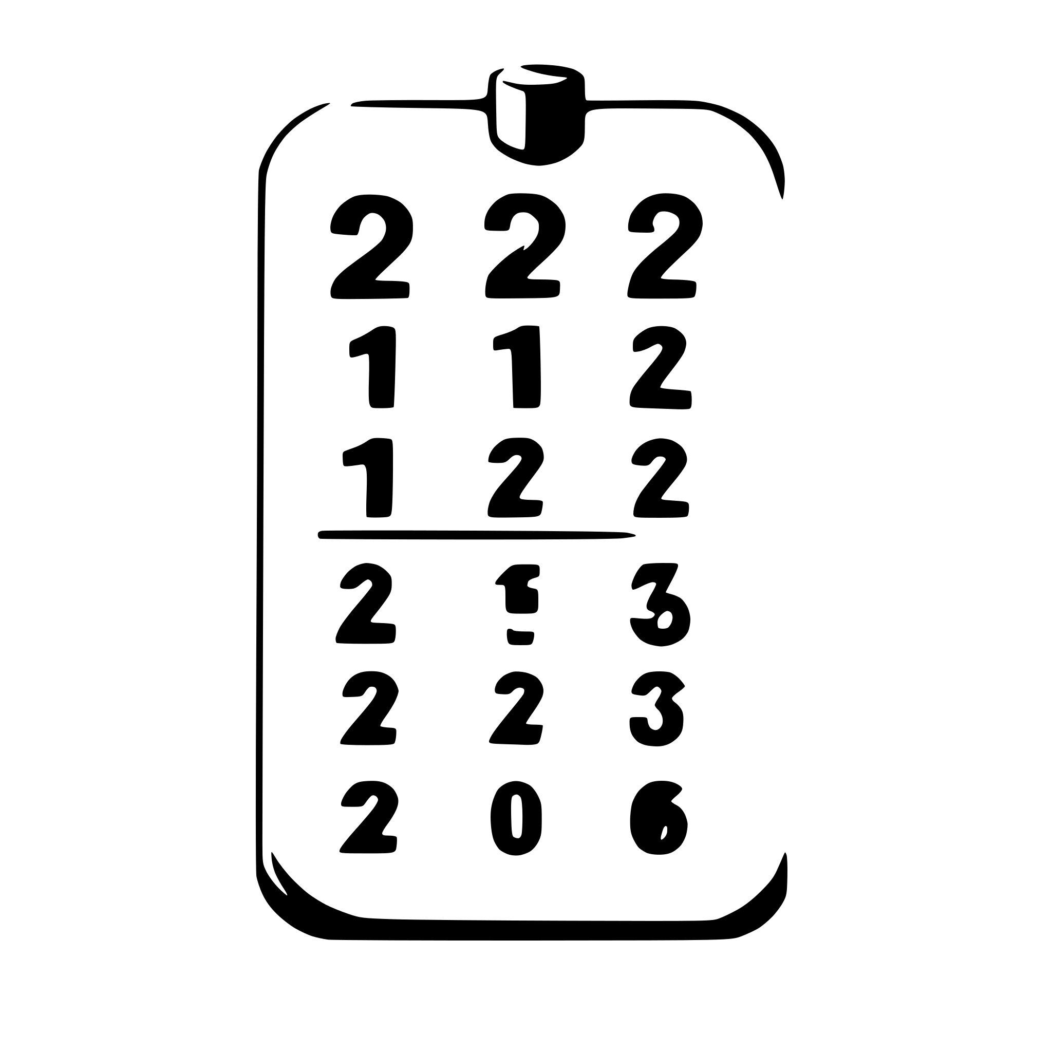 AI-generated SVG of a calender
