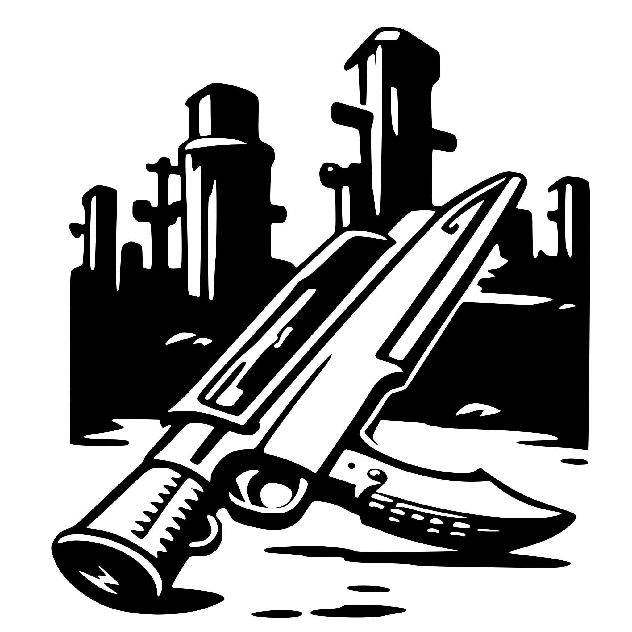 AI-generated SVG of 'shotgun western'