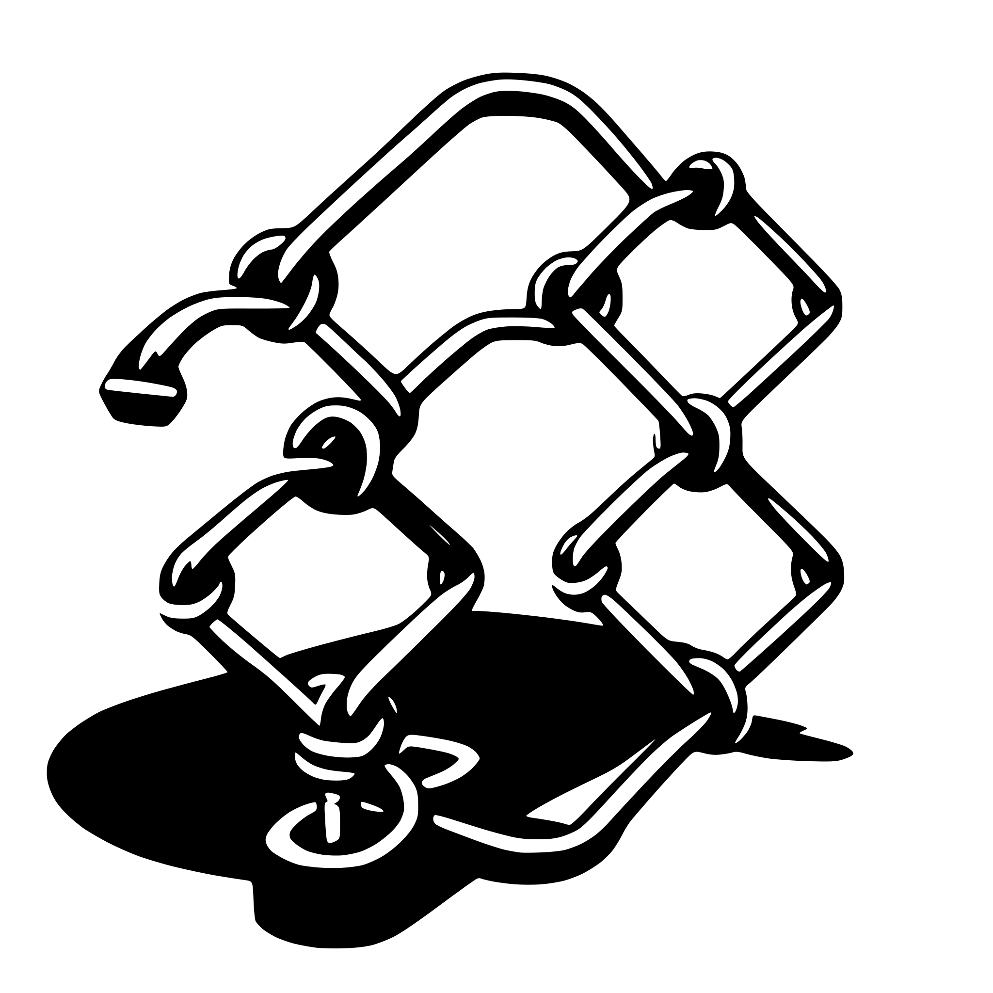 AI-generated SVG of 'chain link'