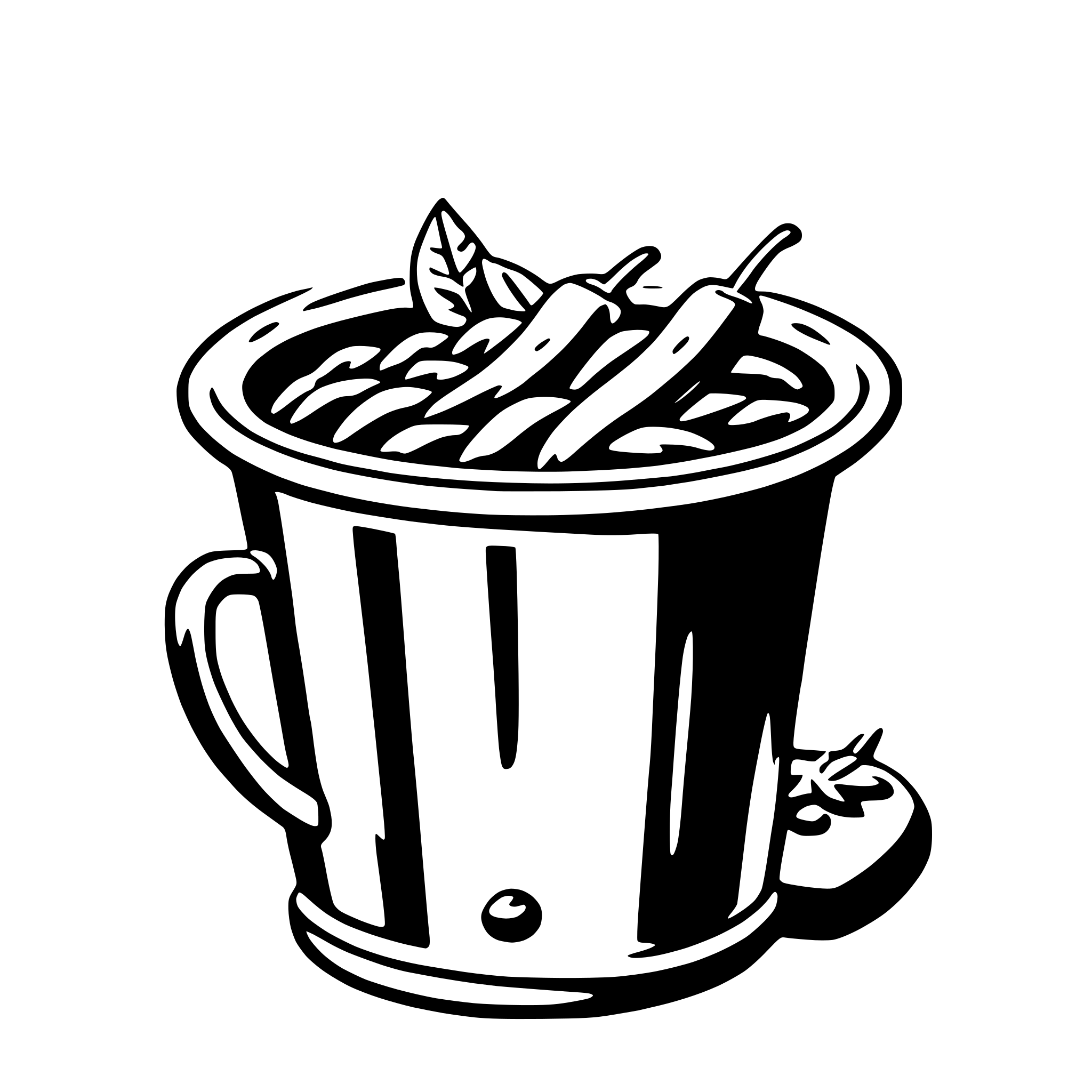 AI-generated SVG of a chili