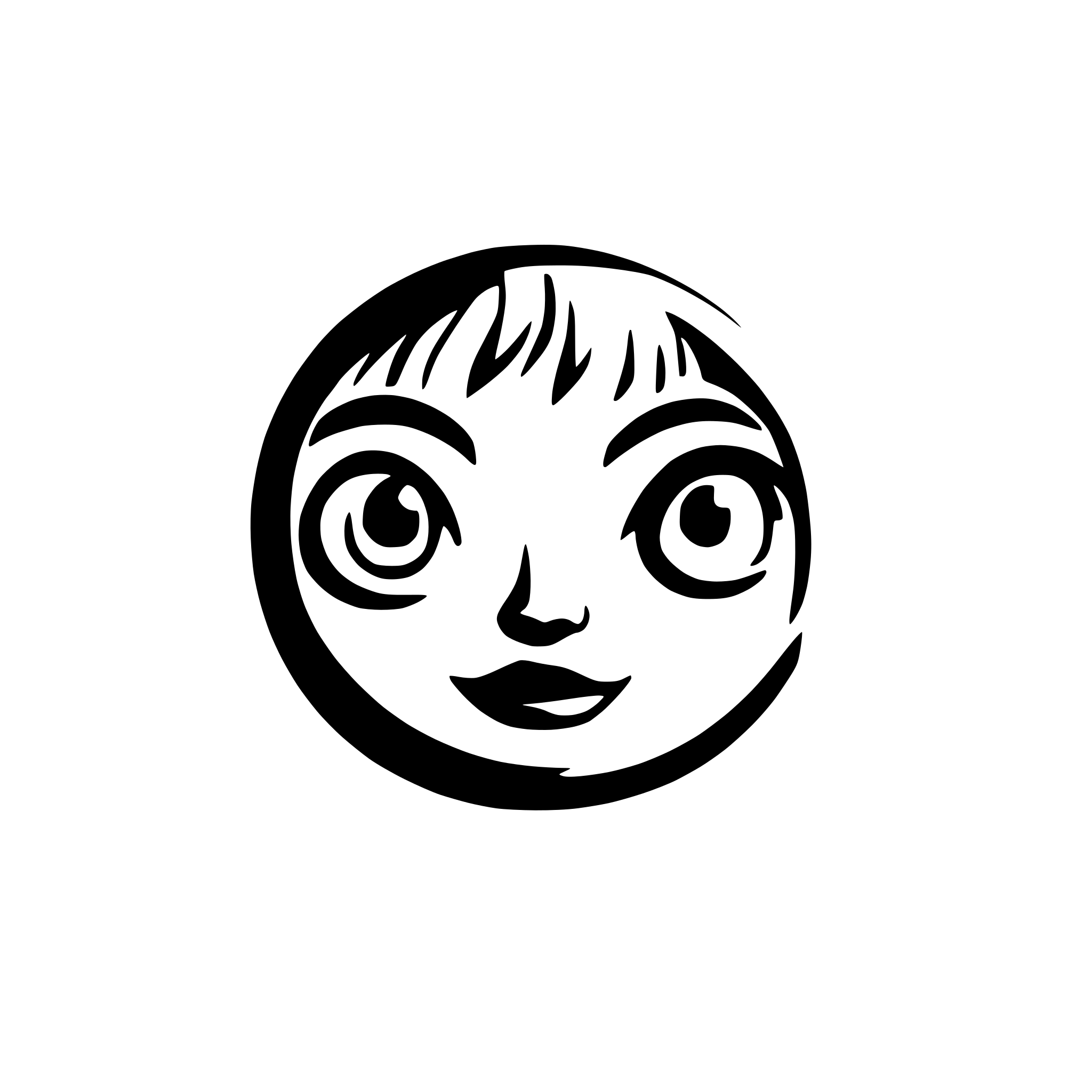 AI-generated SVG of a 3 eyes
