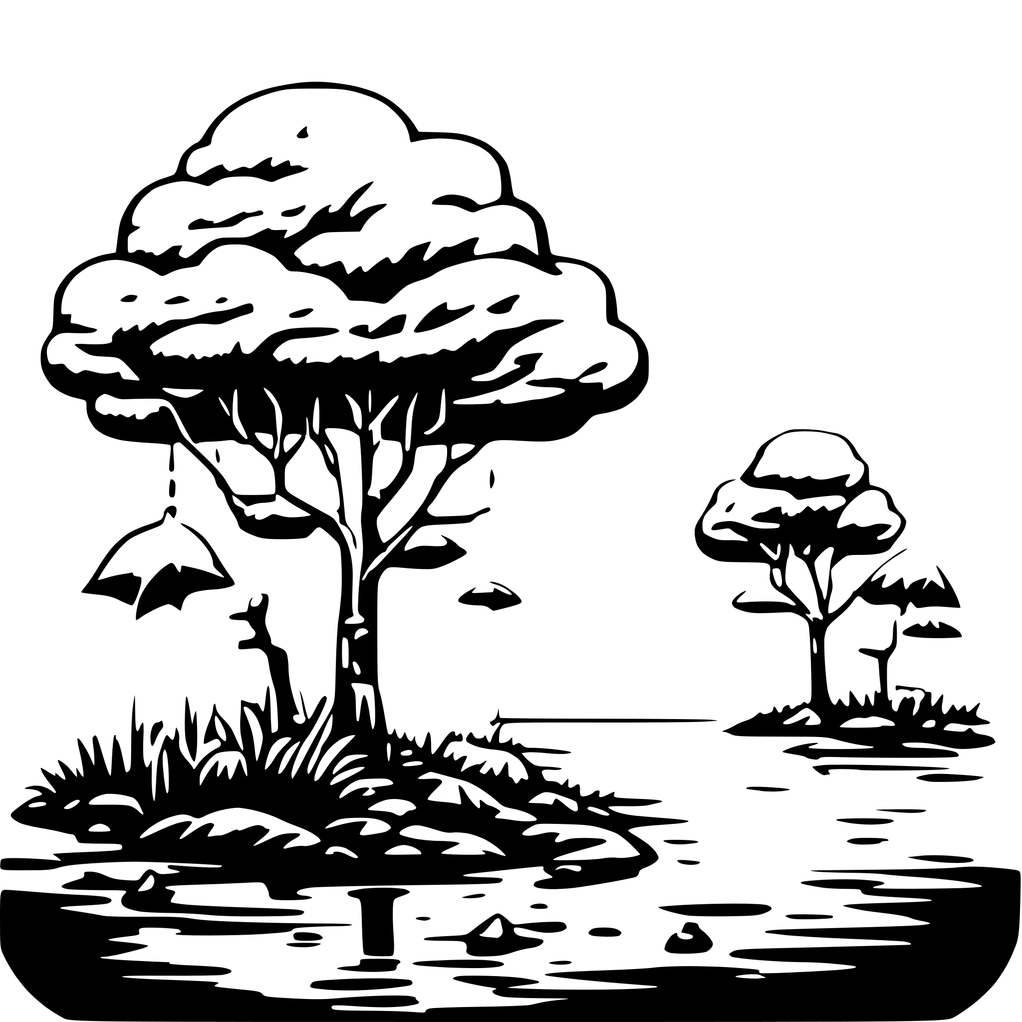 AI-generated SVG of '一粒雨水在一粒谷粒上方，谷粒金黄金黄的'