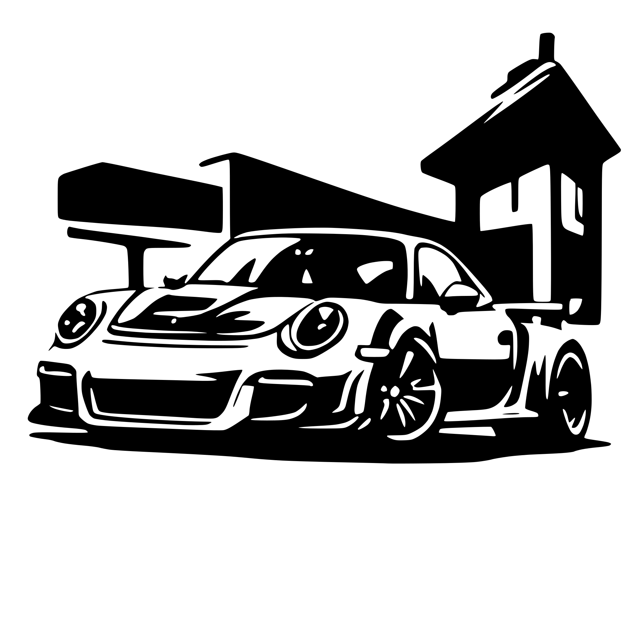 AI-generated SVG of 'gt3 rs'