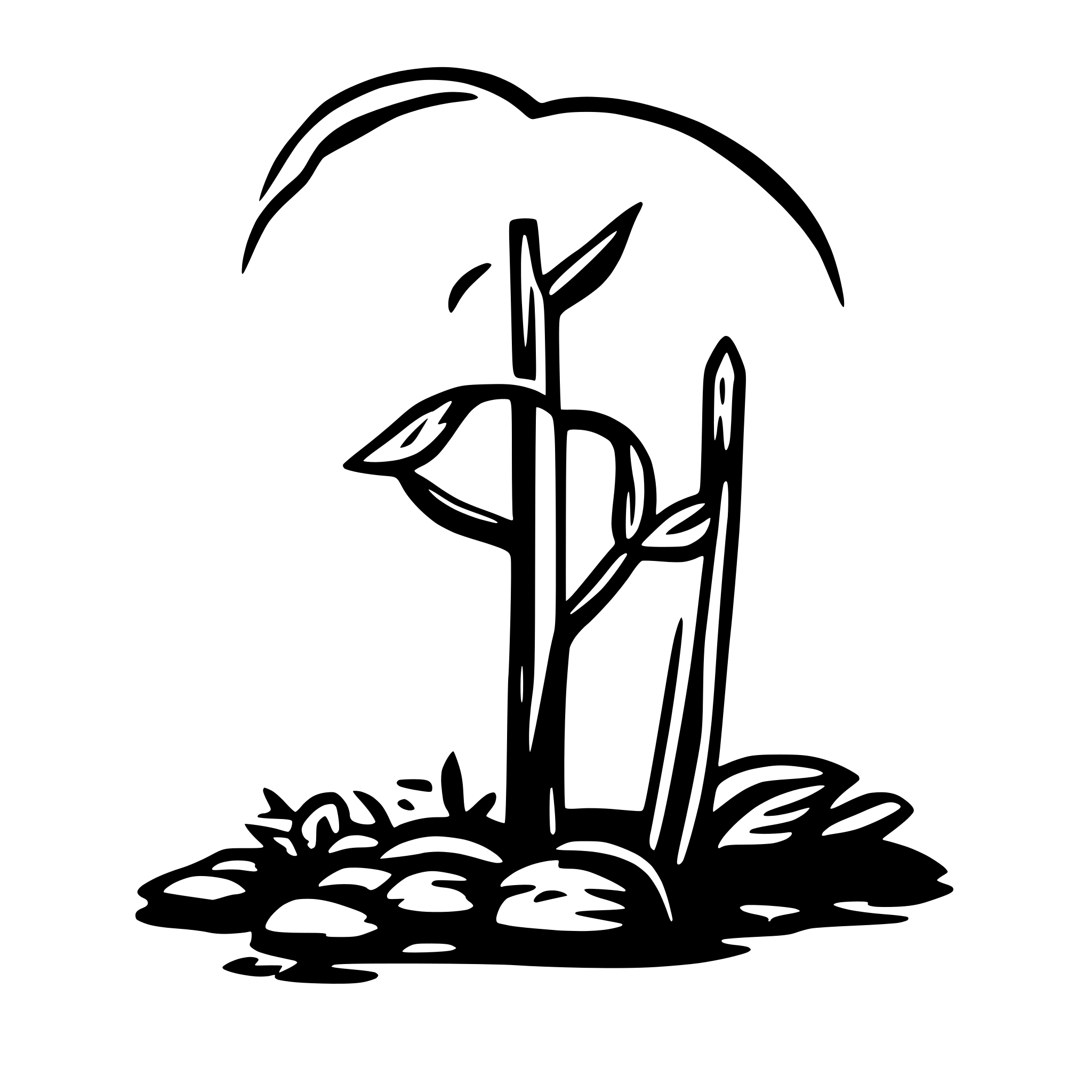 AI-generated SVG of 'wihara'