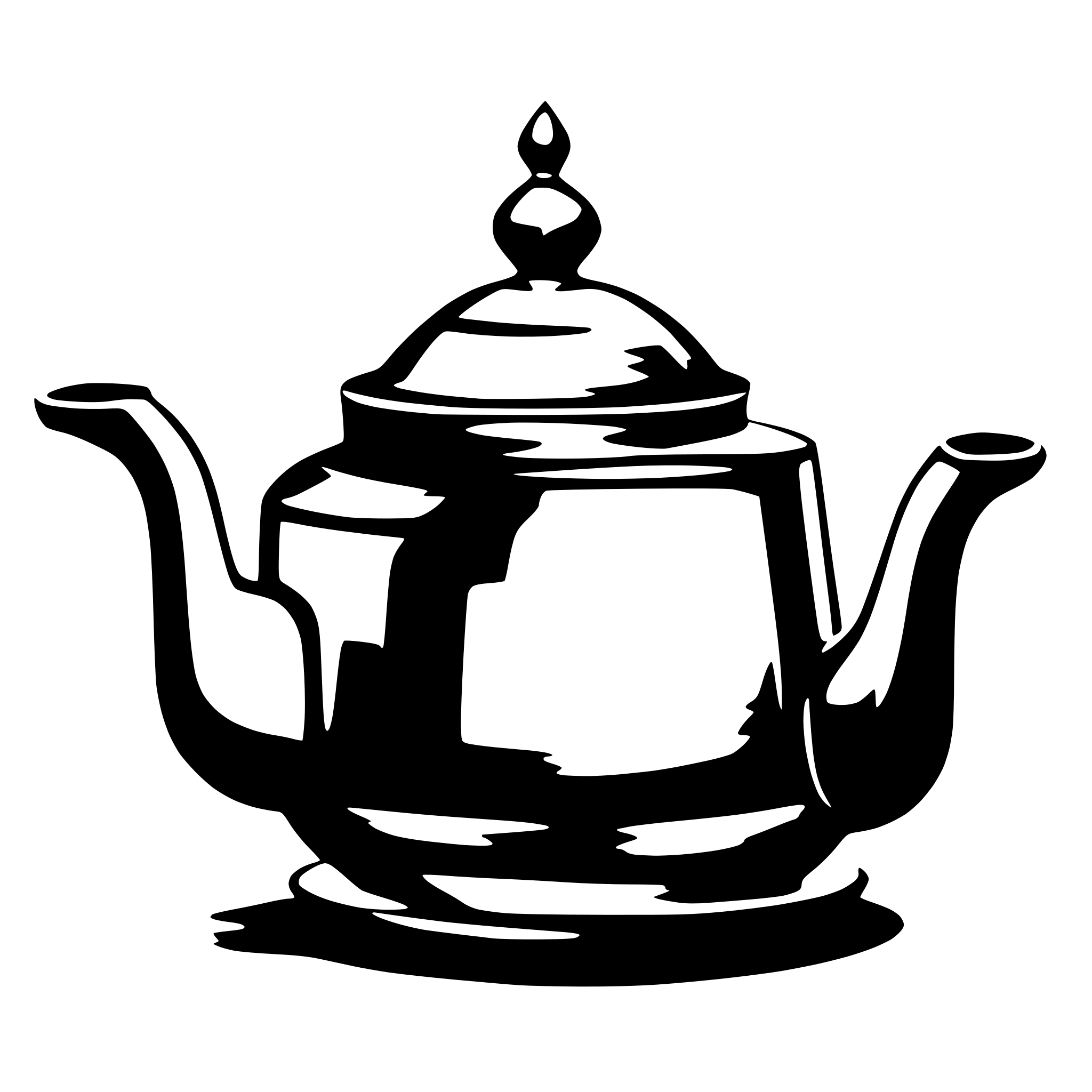 AI-generated SVG of 'tea pot pouring'