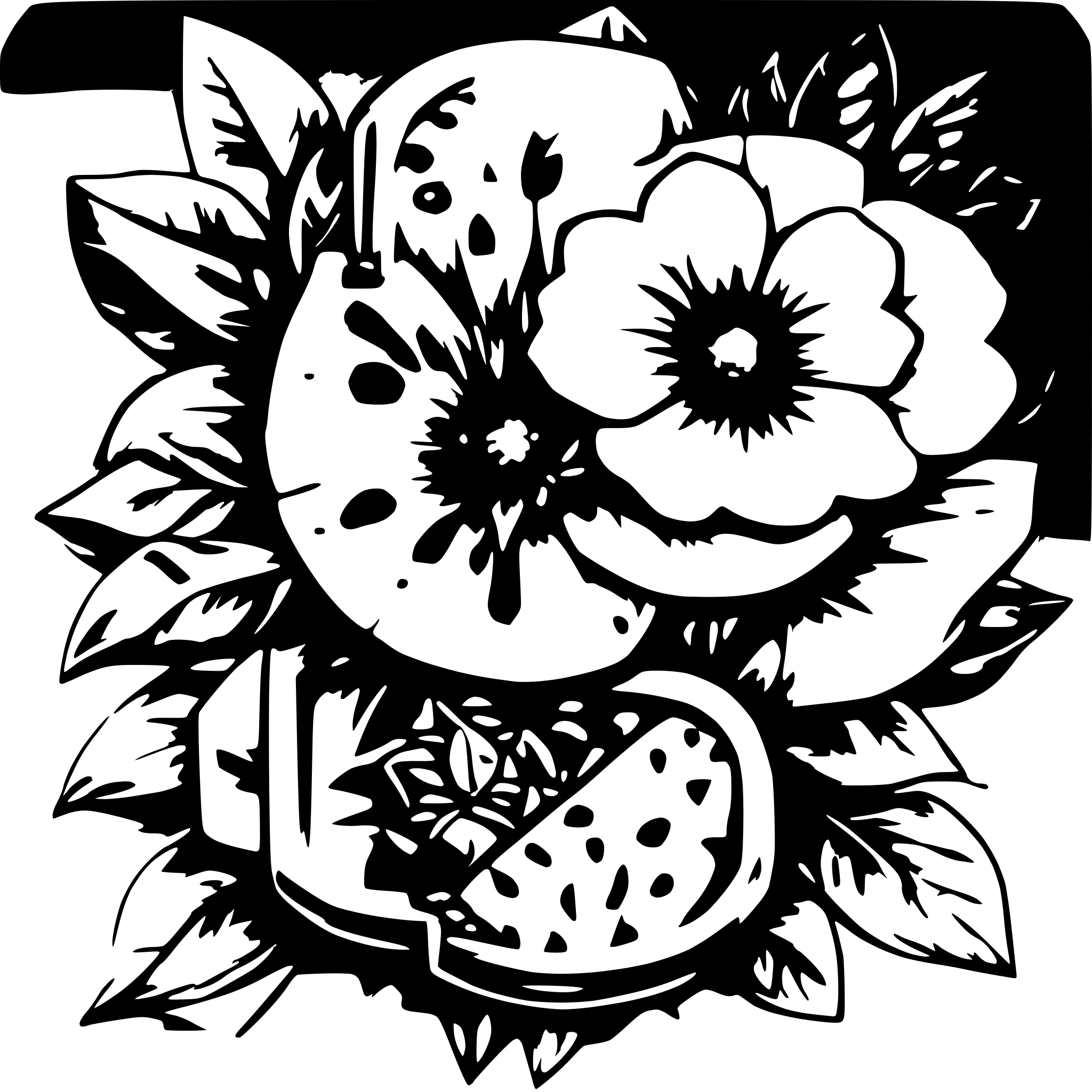 AI-generated SVG of a помада