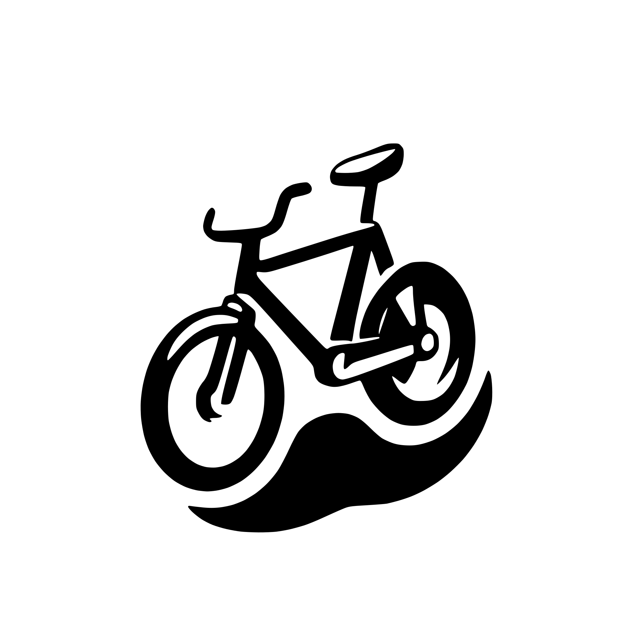AI-generated SVG of a cycle