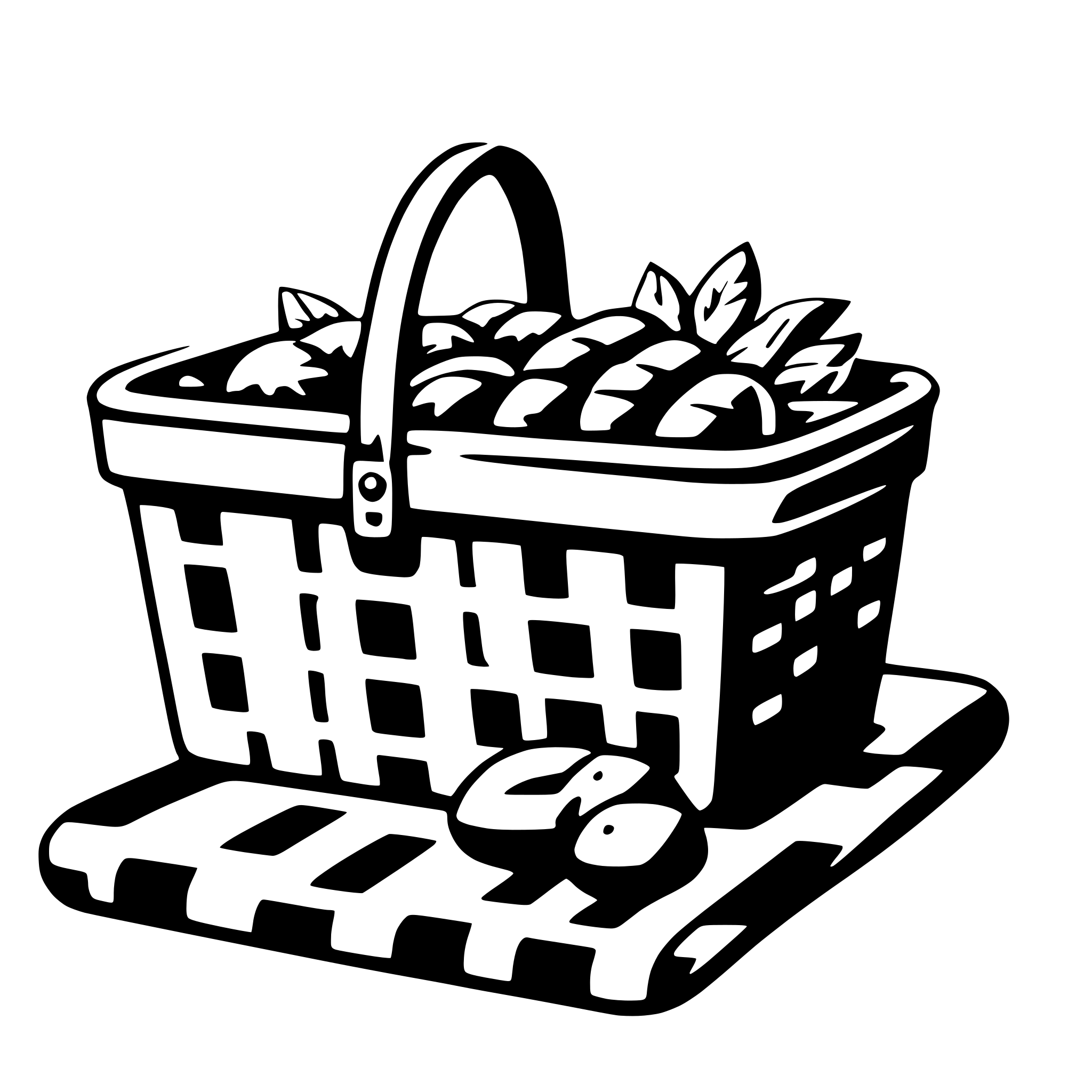 AI-generated SVG of 'picnic basket'