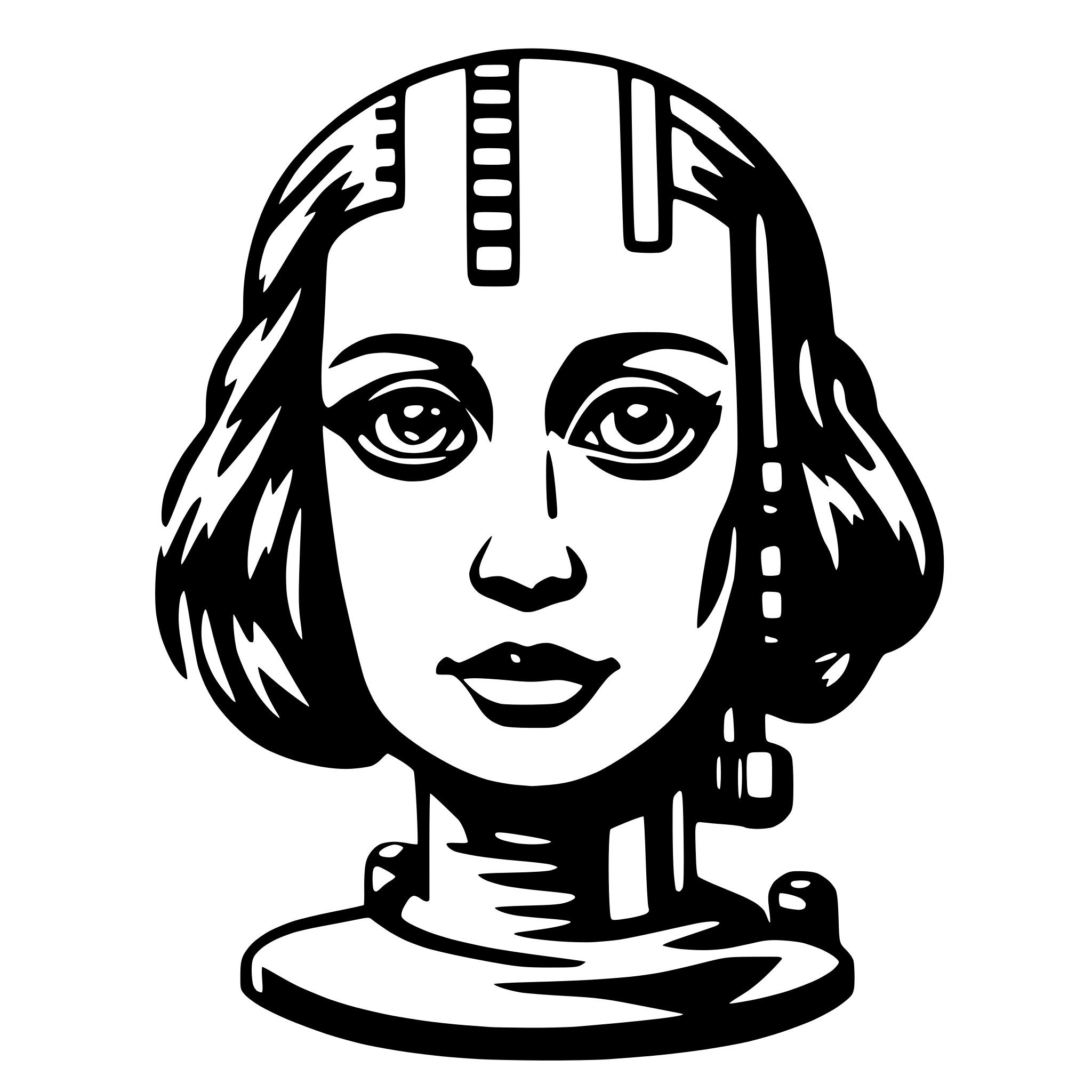 AI-generated SVG of a artificial intelligence