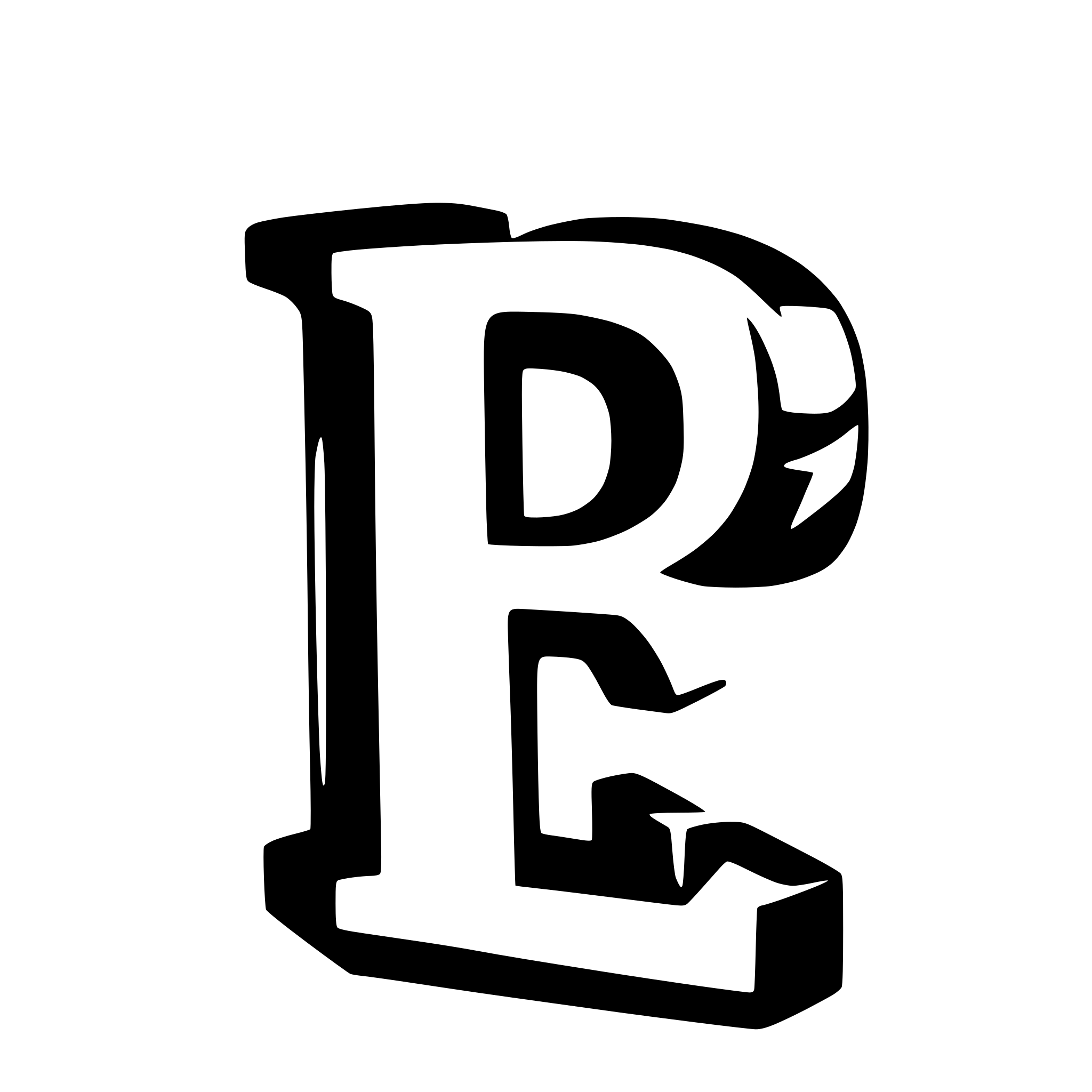 AI-generated SVG of 'letters PS'