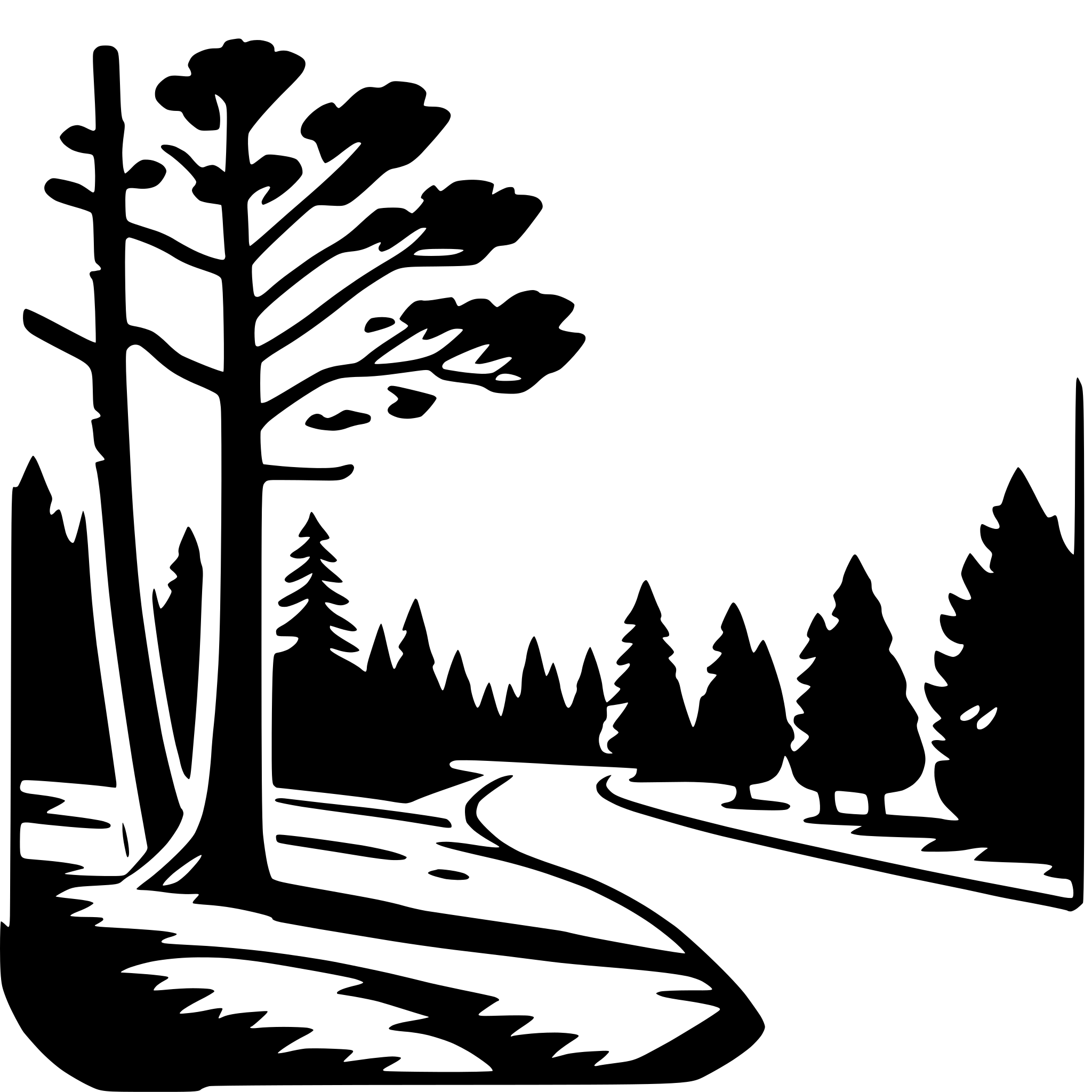 AI-generated SVG of 'yosemite national park'