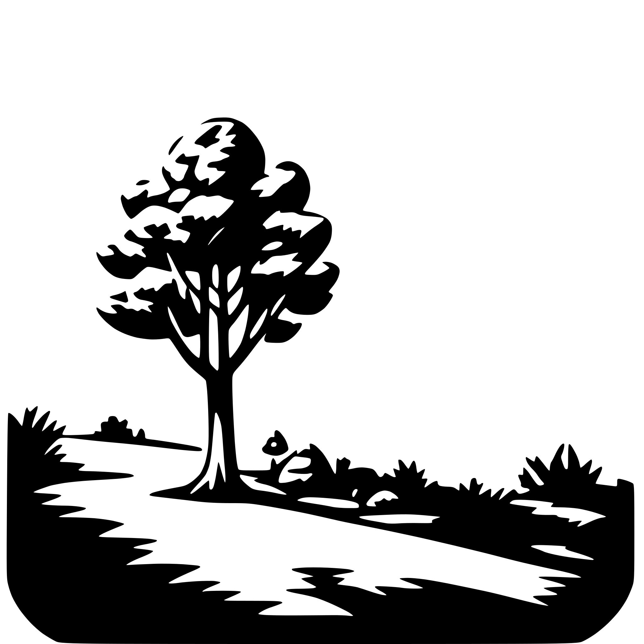 AI-generated SVG of 'nature scene'